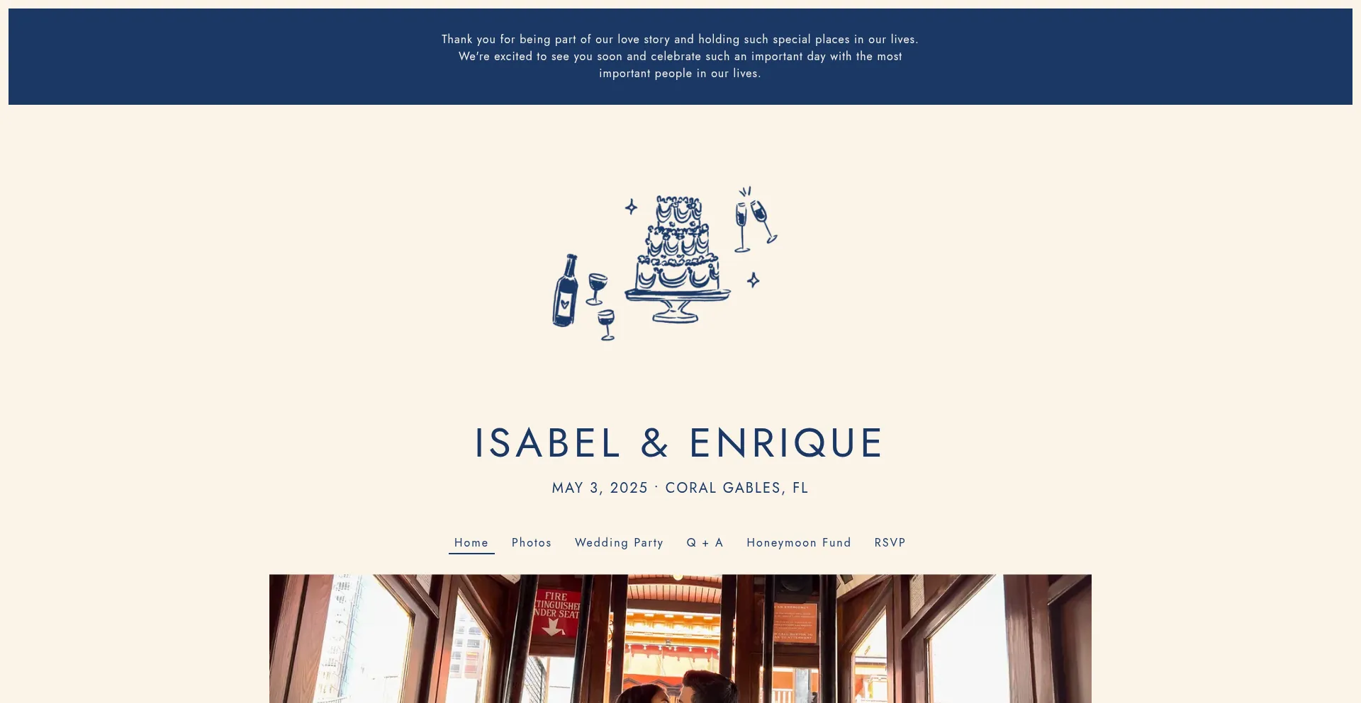 Website screenshot of Enrizzabel.com