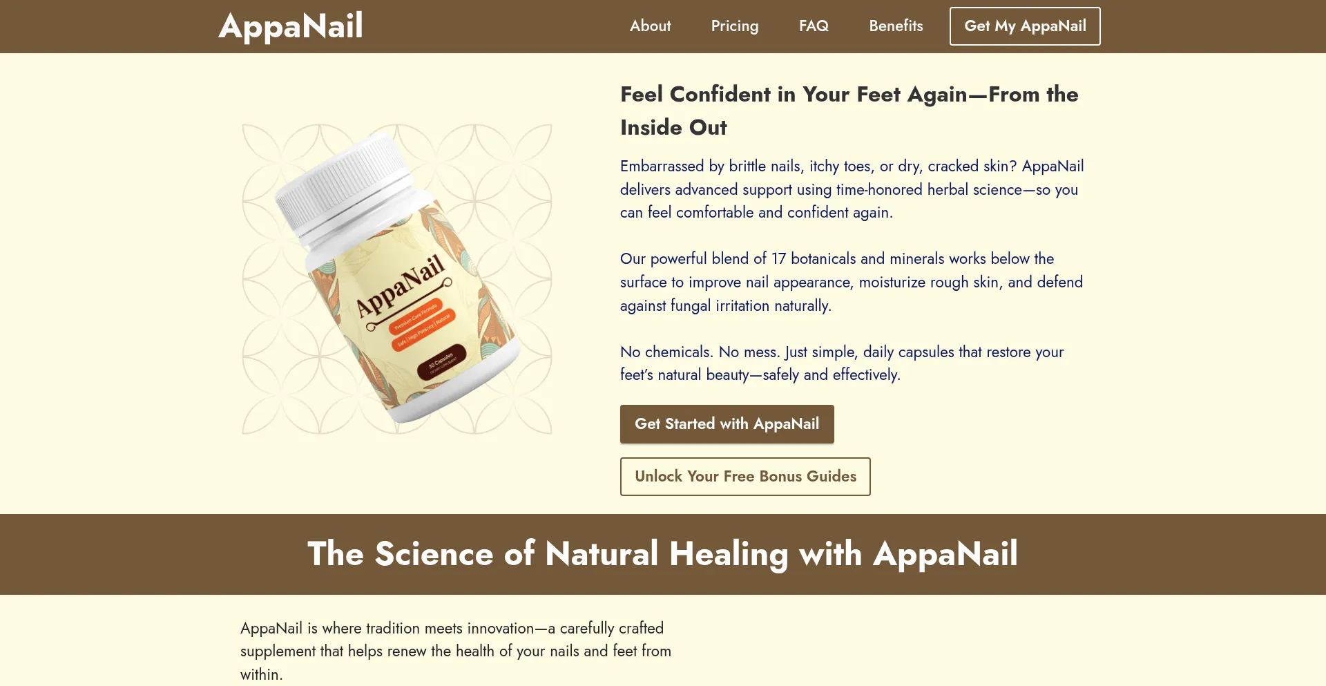 Website screenshot of Enus-appanail.com