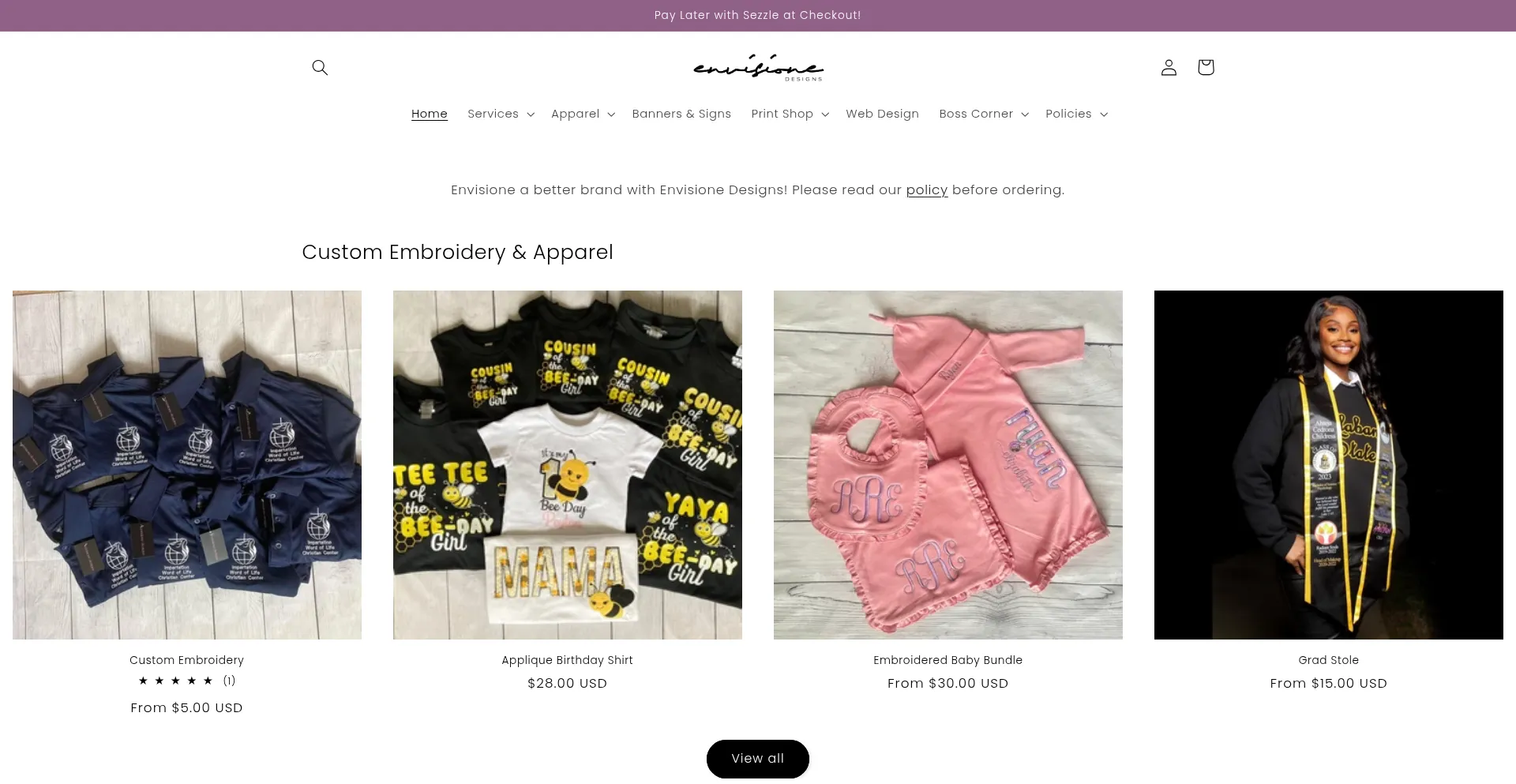 Envisionedesigns.com
