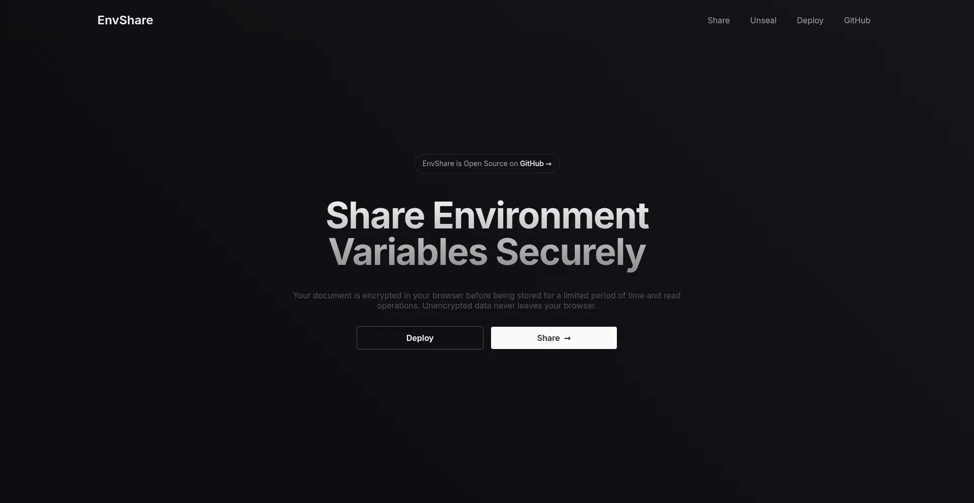 Envshare.dev