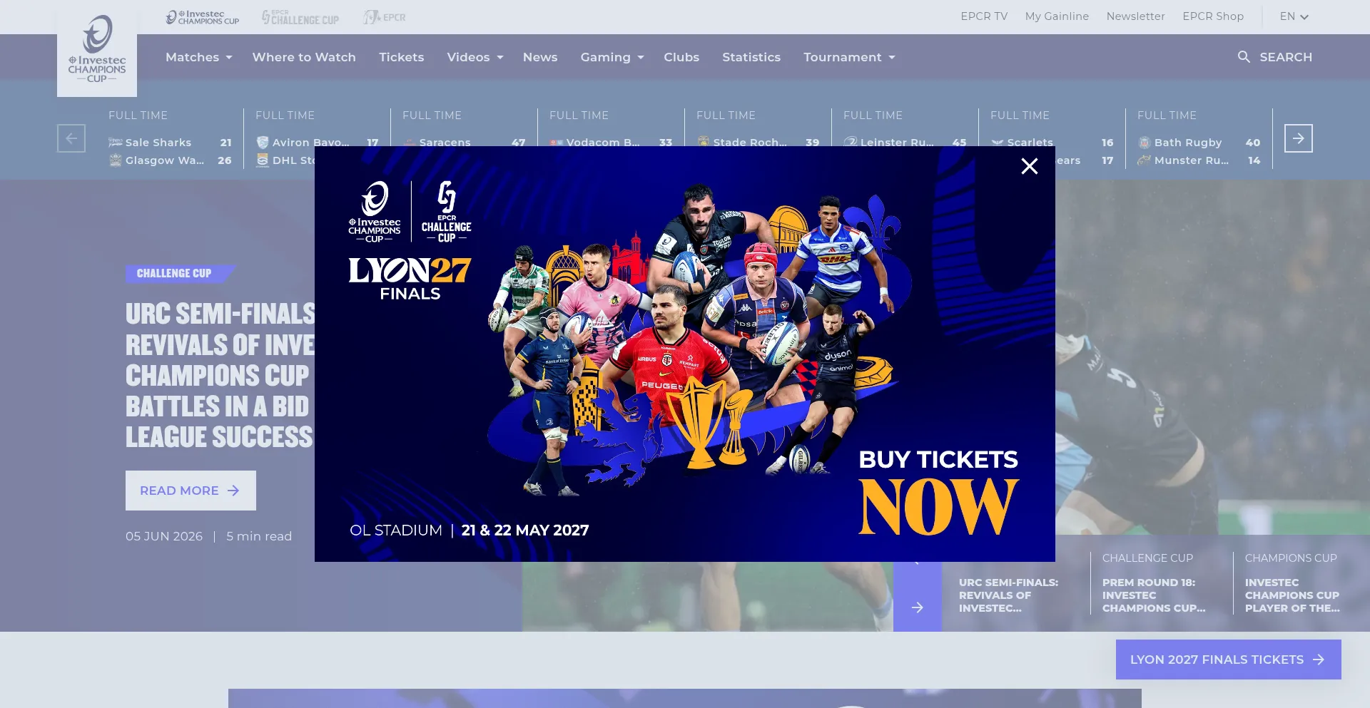Epcrugby.com