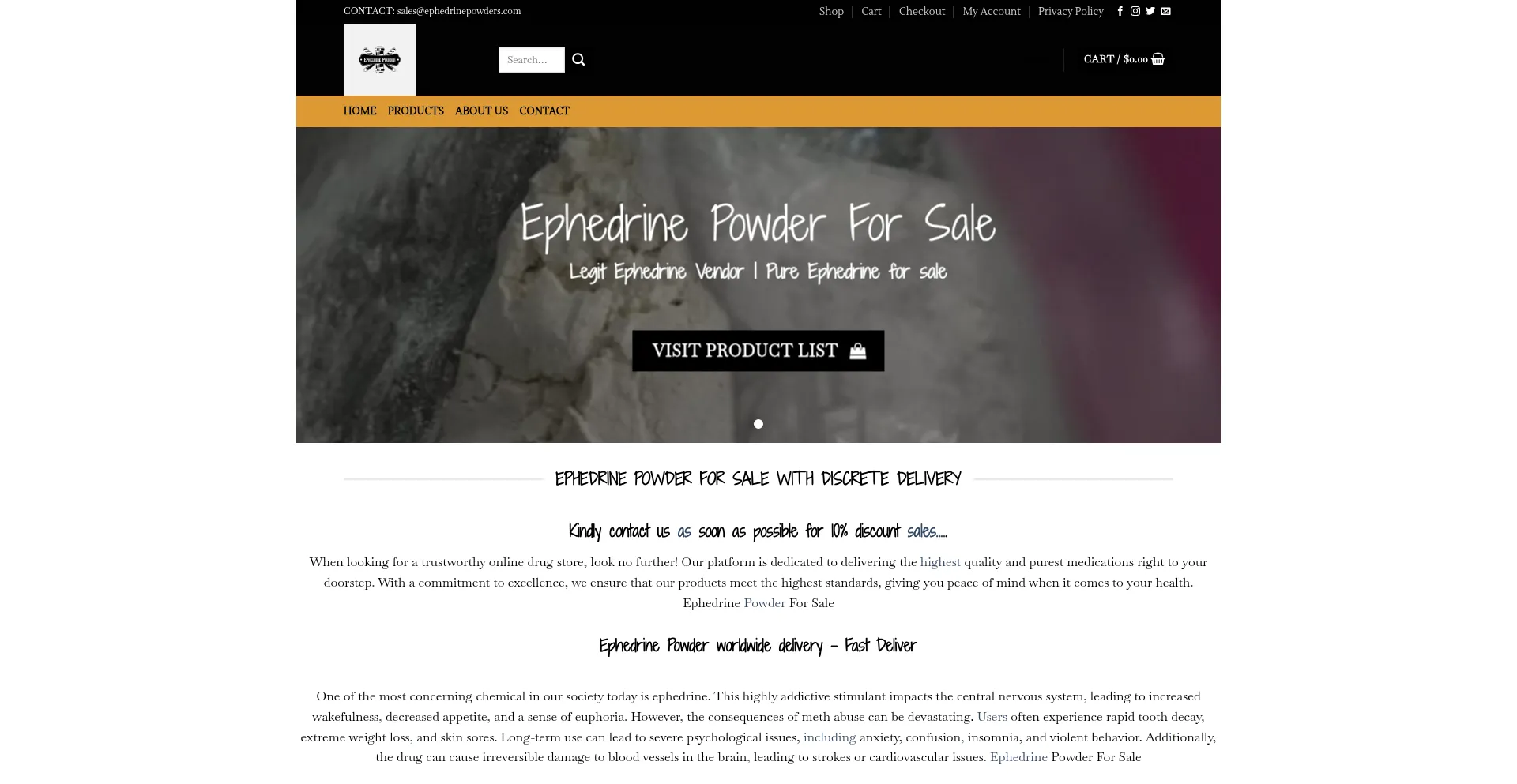 Ephedrinepowders.com