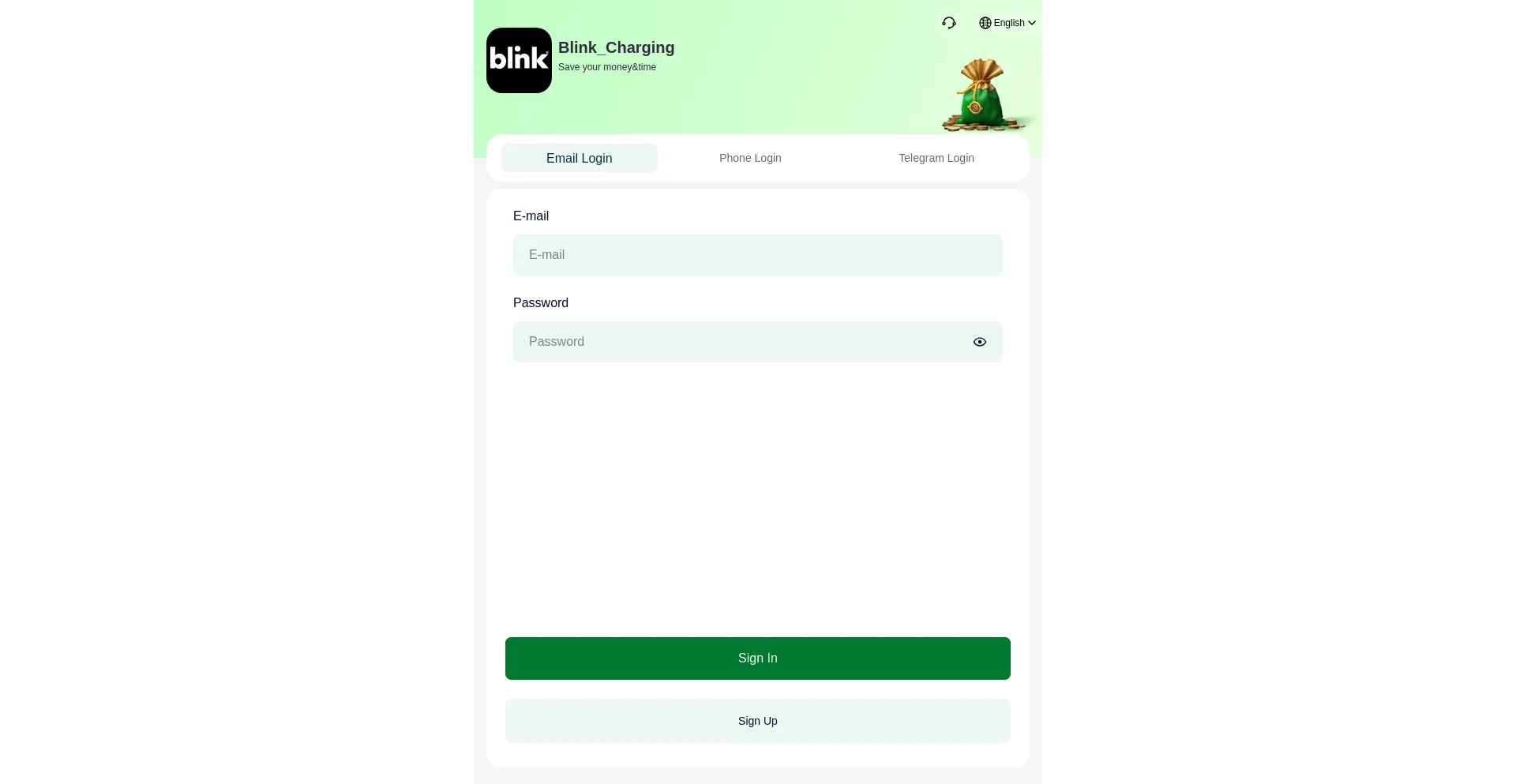 Website screenshot of Eqscorp.com