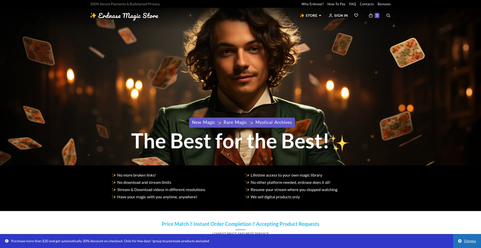 Erdnasemagicstore.io
