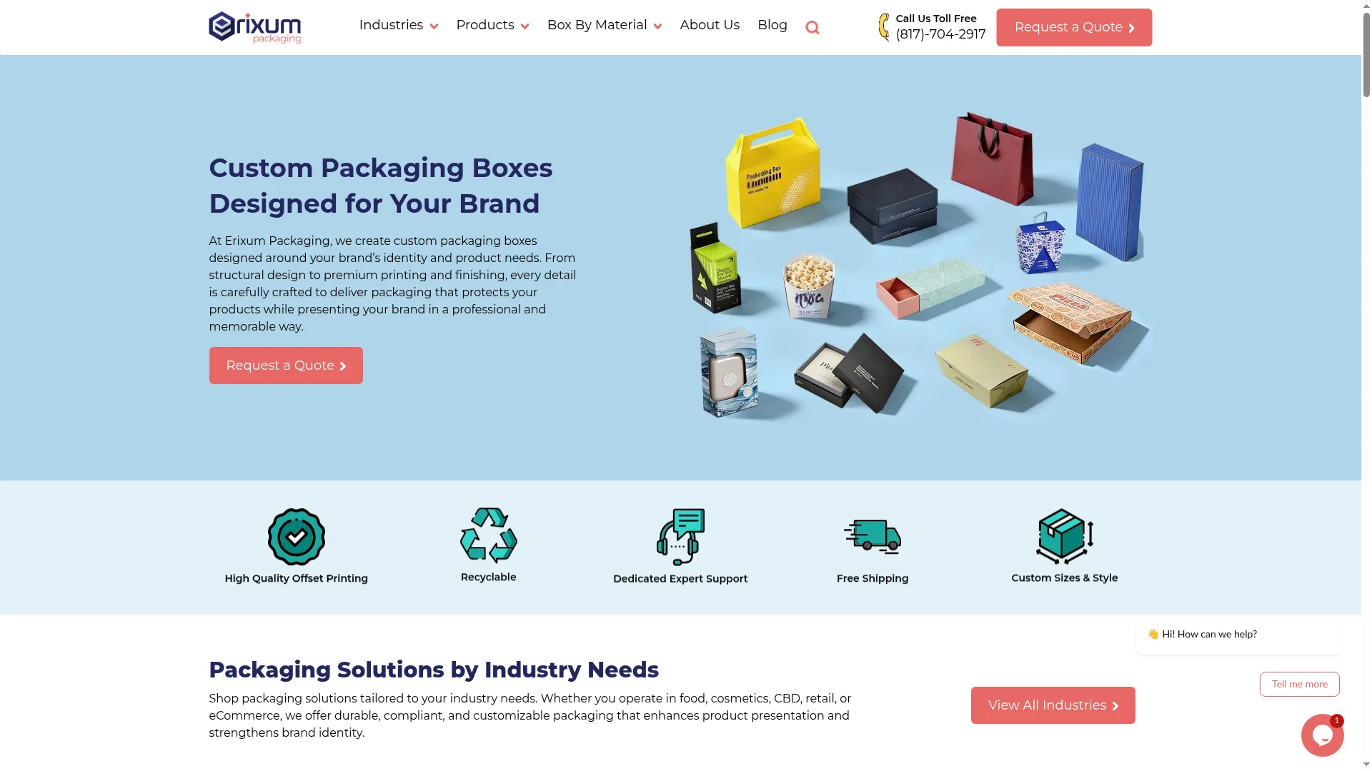 Erixumpackaging.com