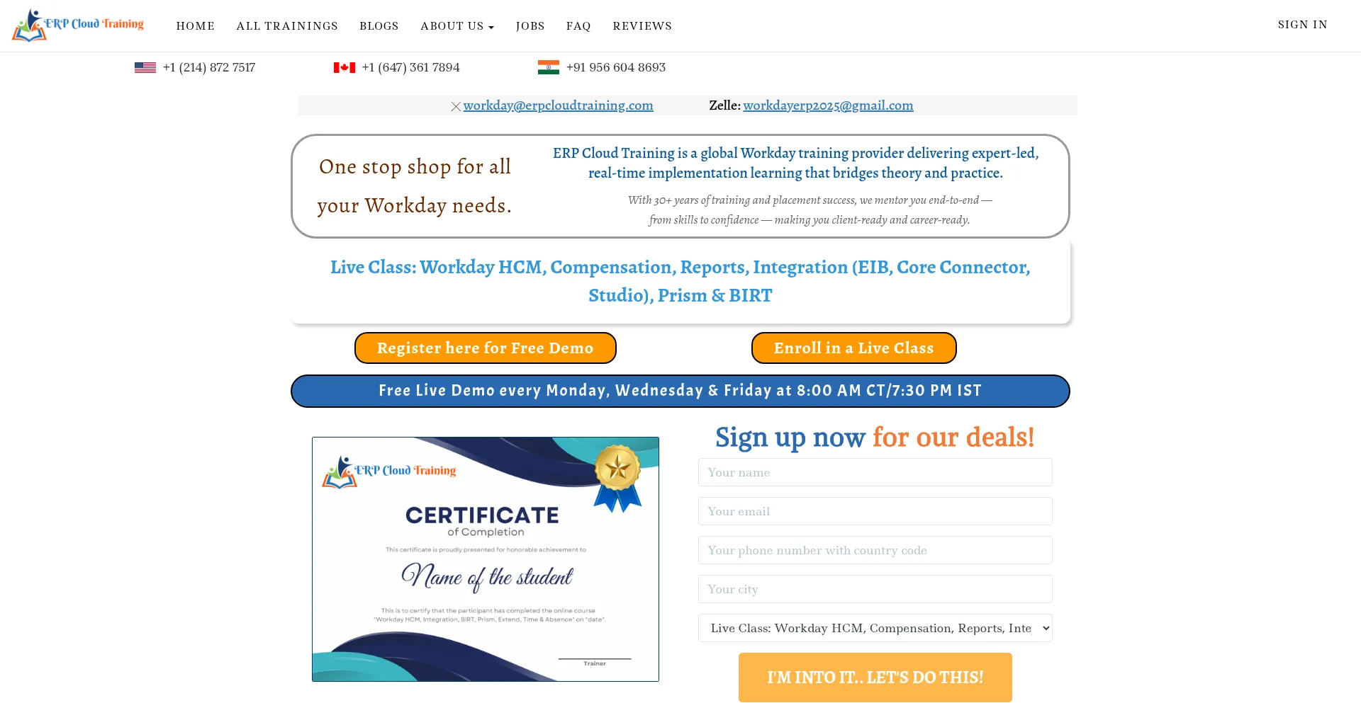 Erpcloudtraining.com