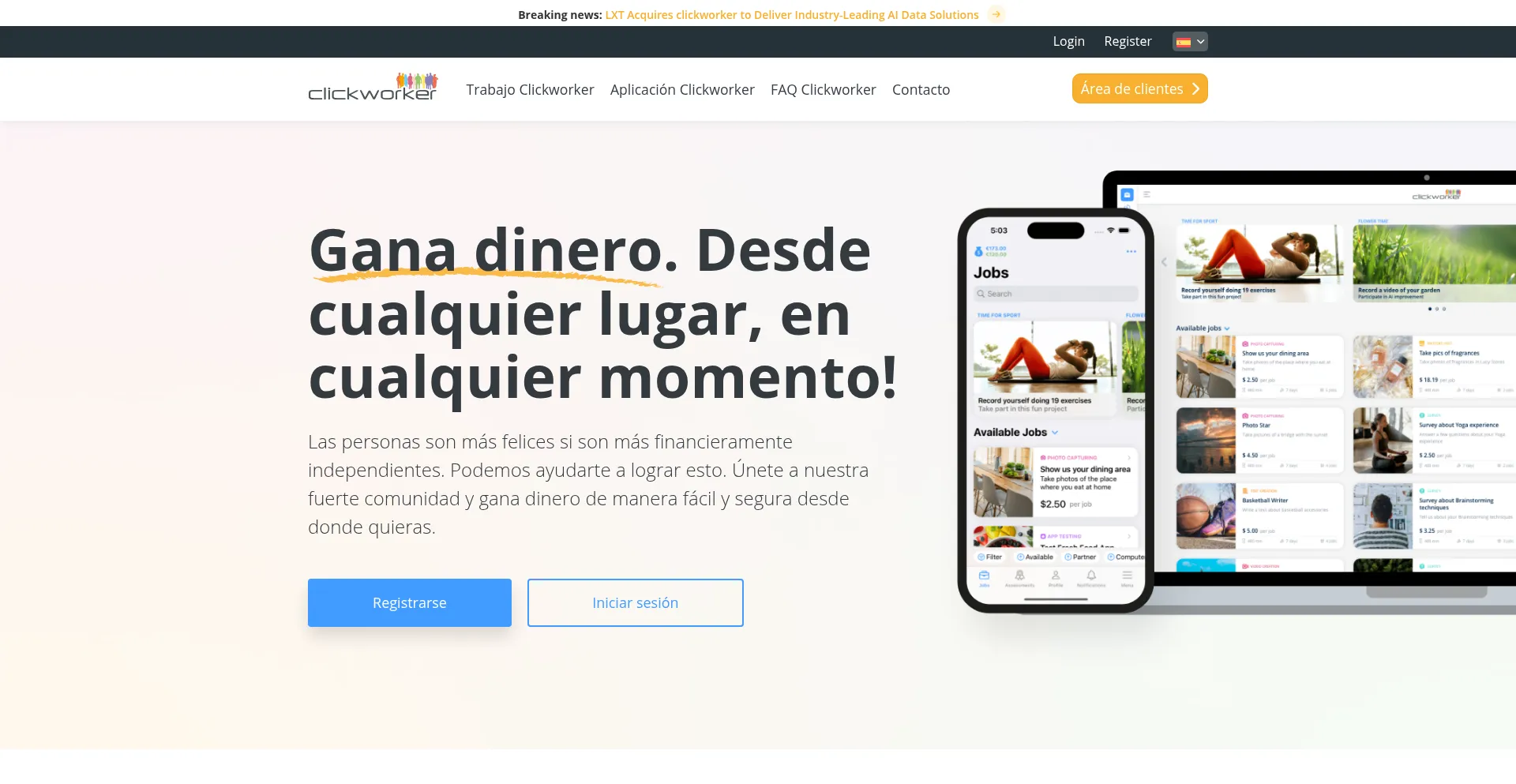 Es.clickworker.com