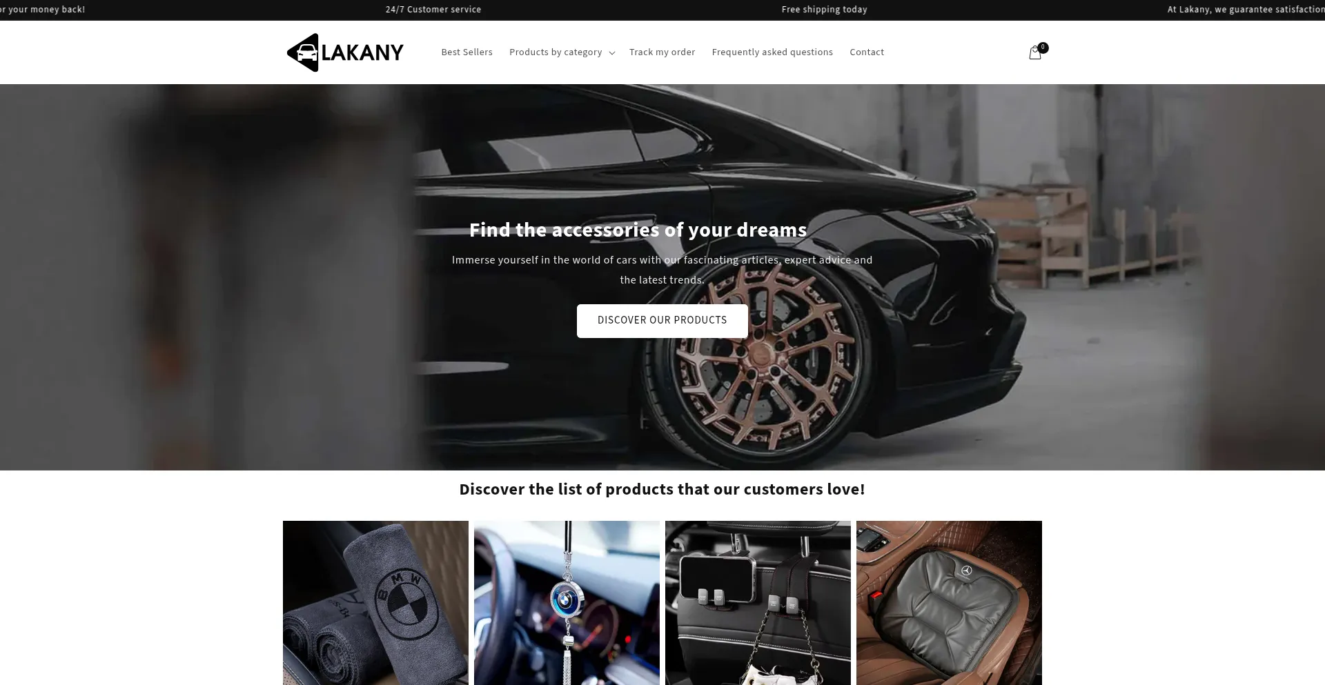 Website screenshot of Es.lakany.com