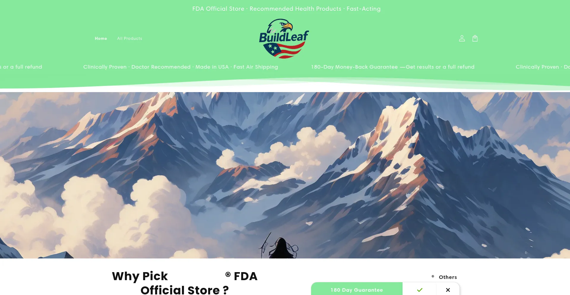Website screenshot of Eskershop.com