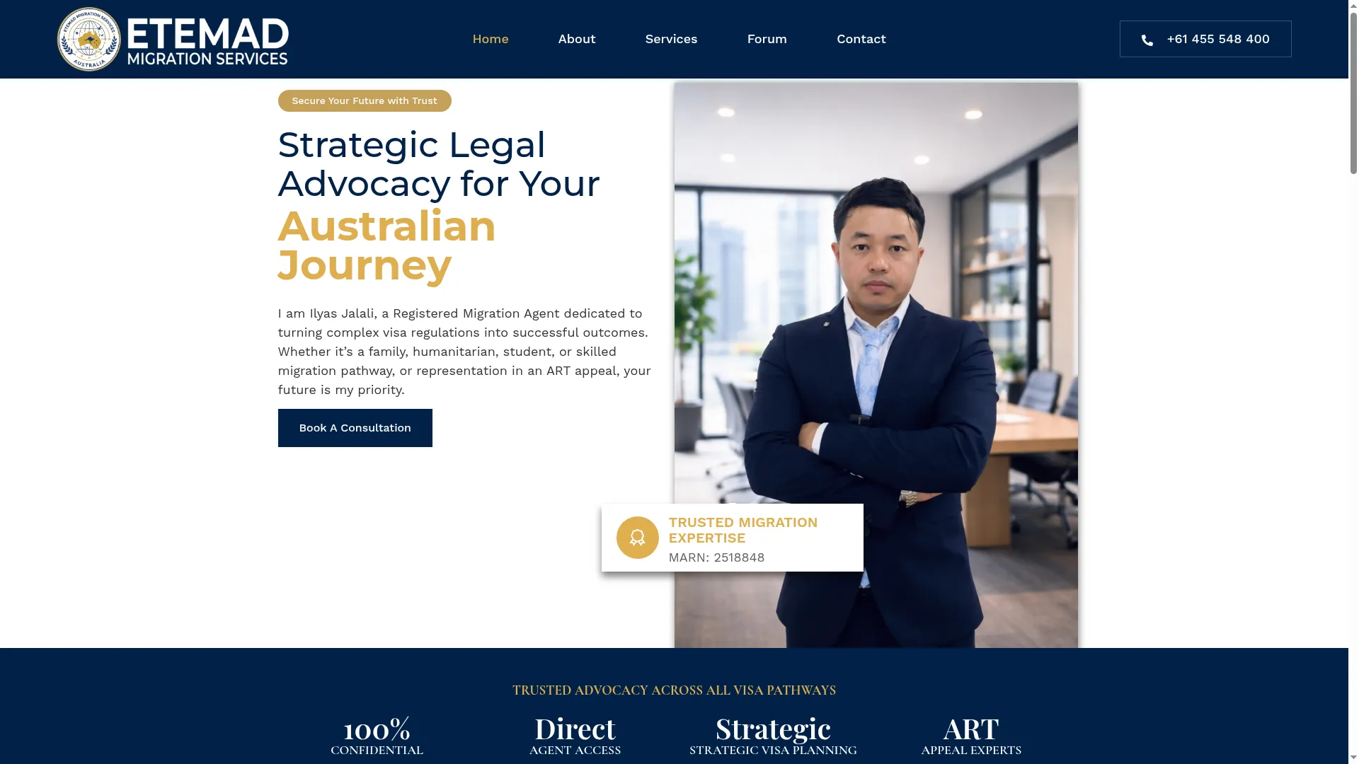 Etemadmigration.com