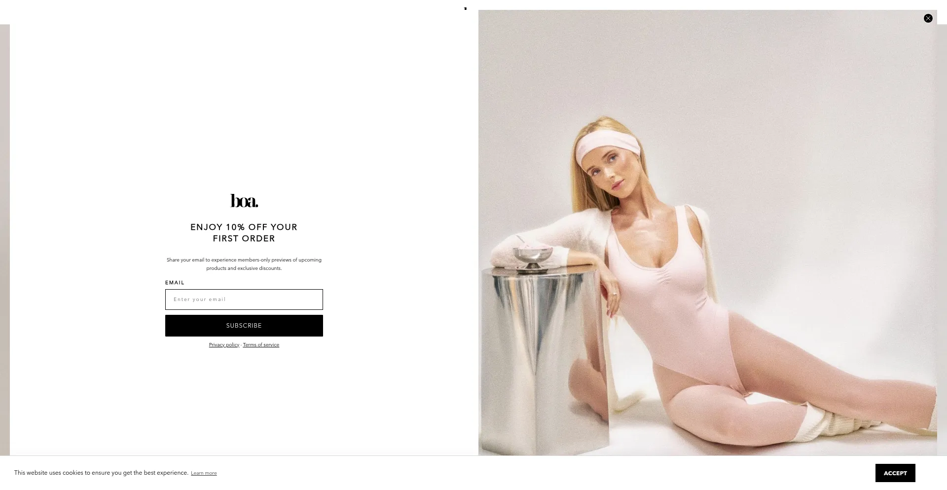 Website screenshot of Eu.becauseofalice.com