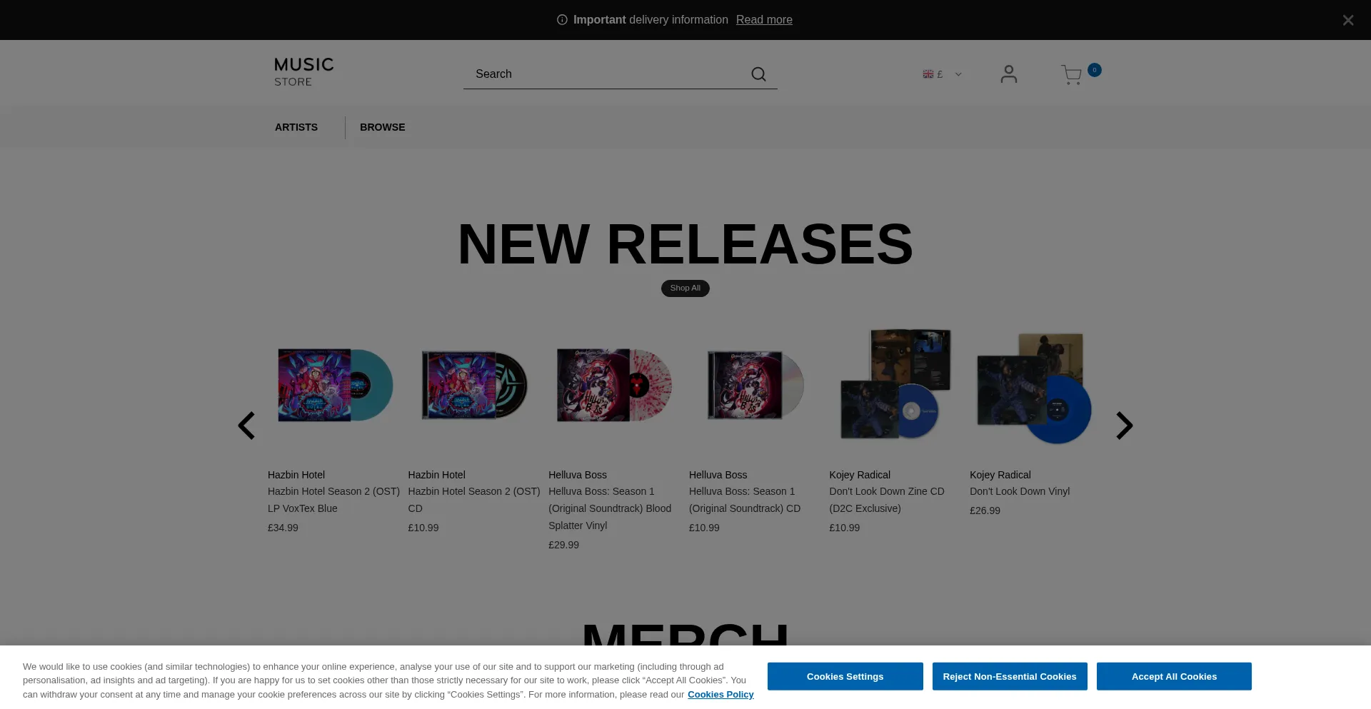 Eurostore.warnermusic.com