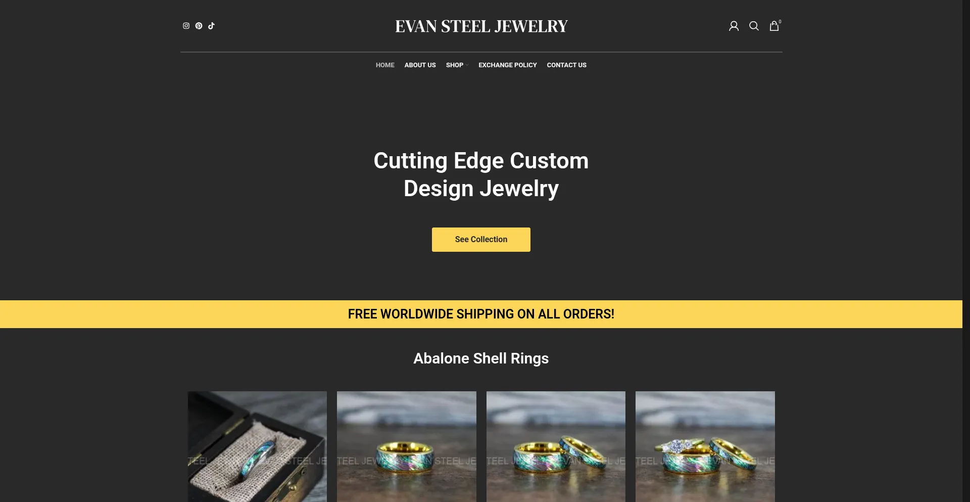 Evansteeljewelry.com