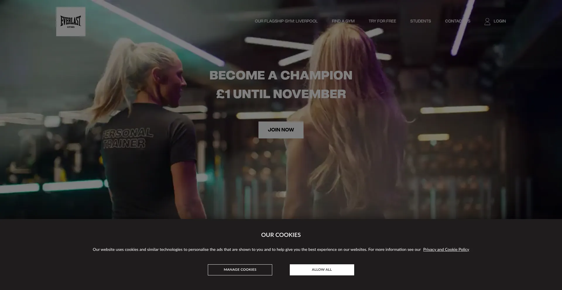 Everlastgyms.com