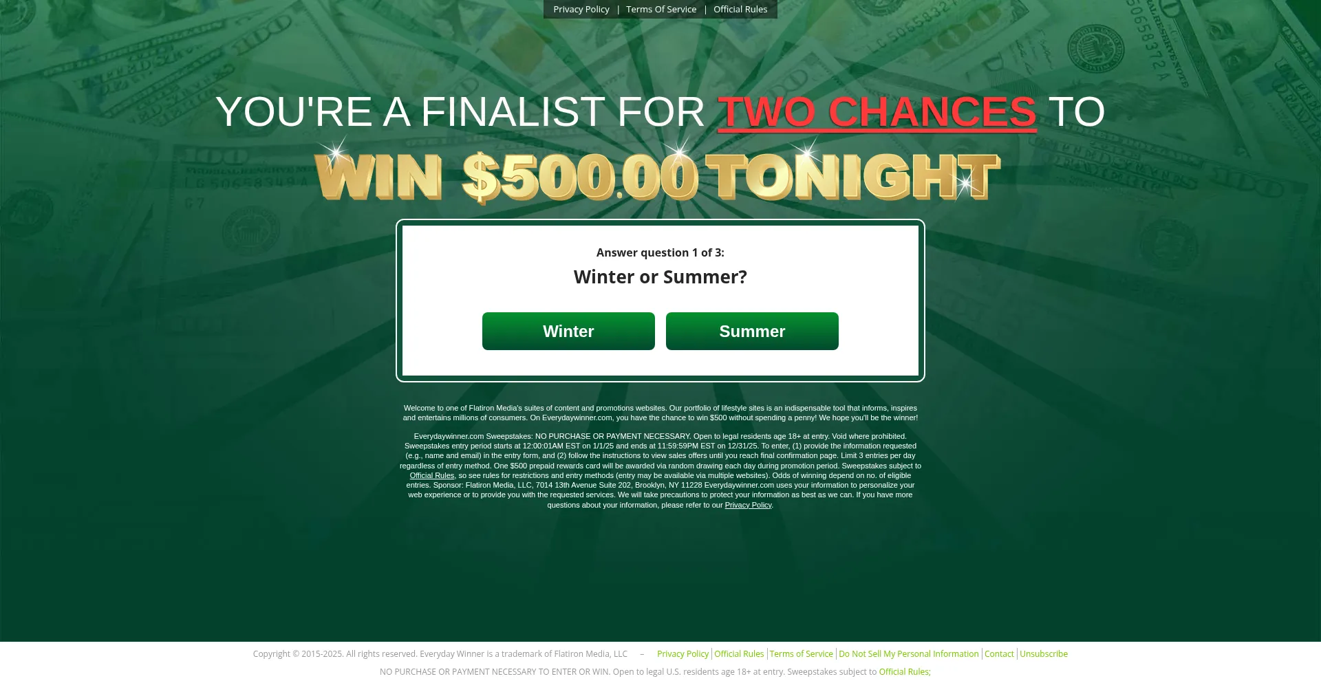 Everydaywinner.com