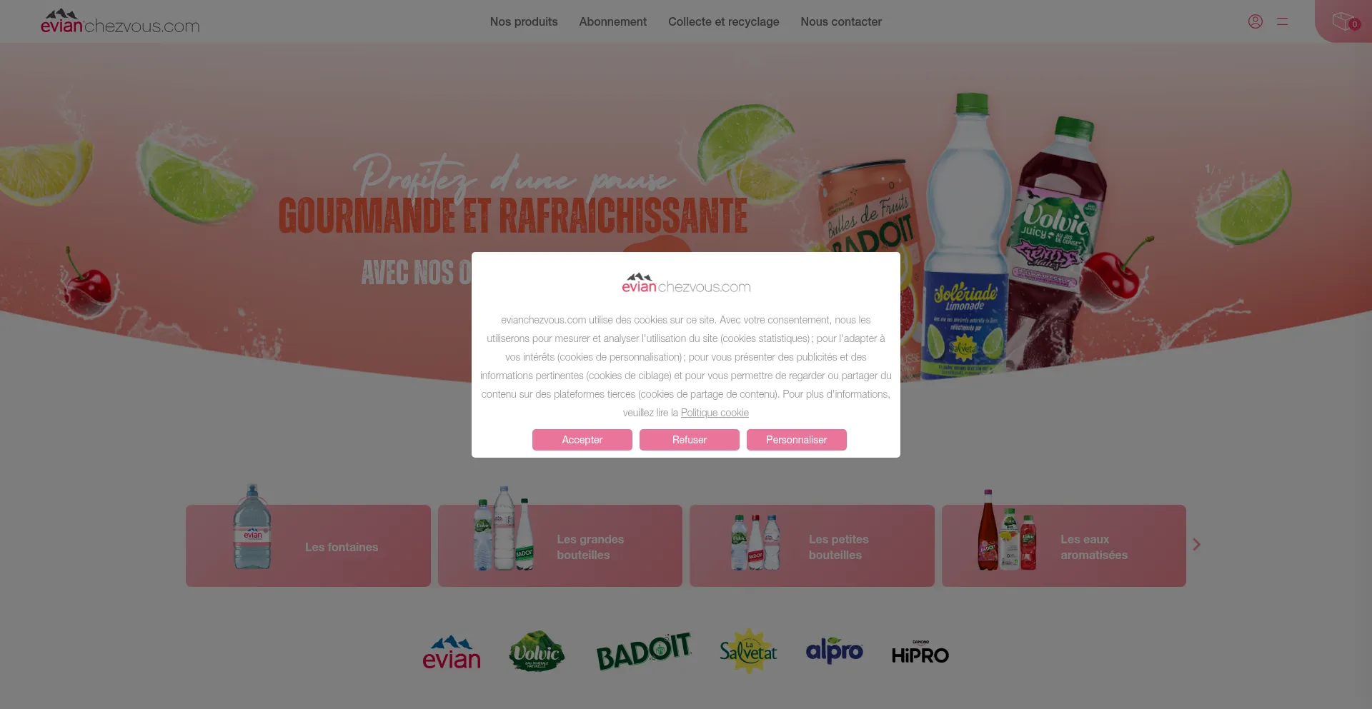 Evianchezvous.com
