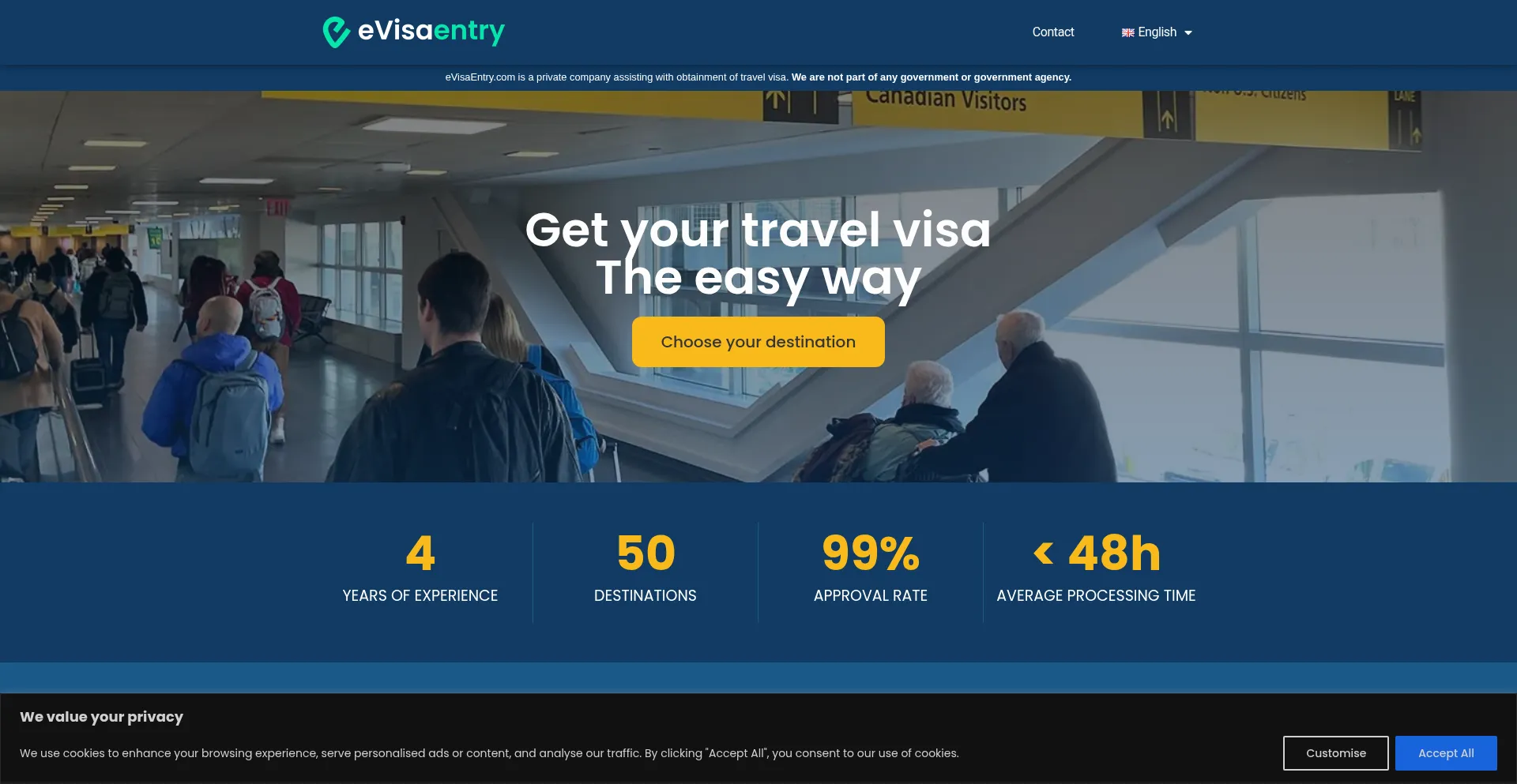 Evisaentry.com