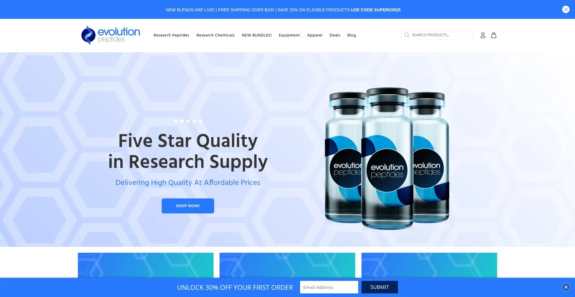 Evolutionpeptides.com