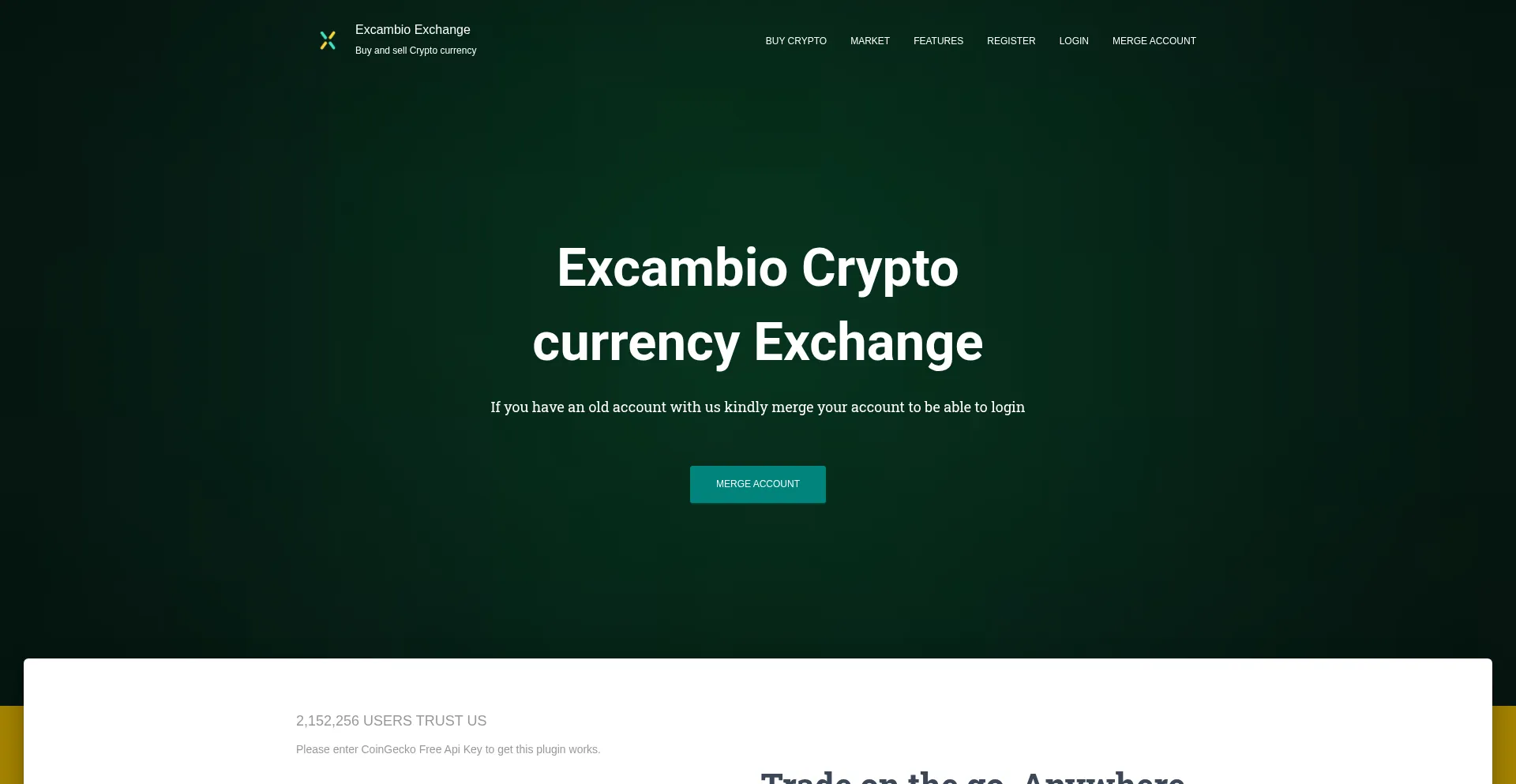 Excambio.exchange