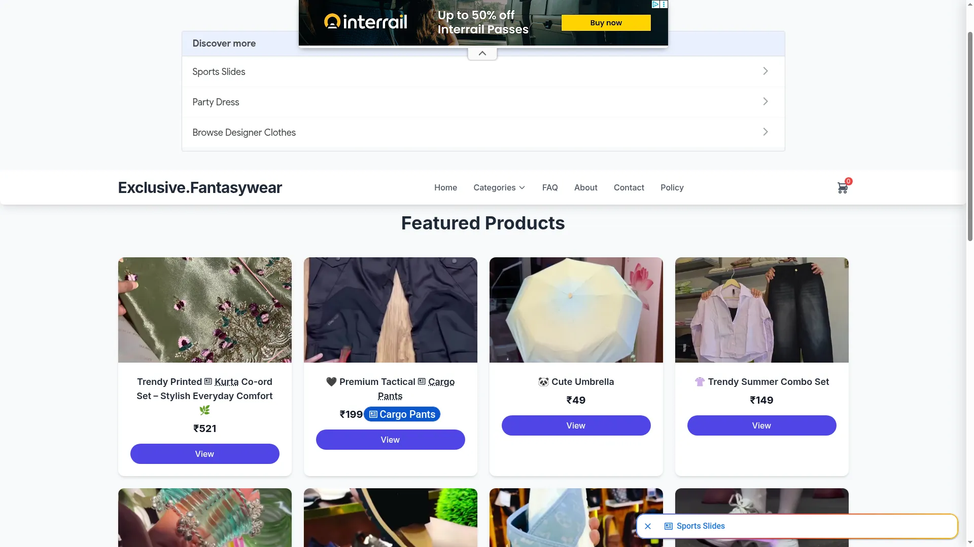 Exclusive.fantasywear.in