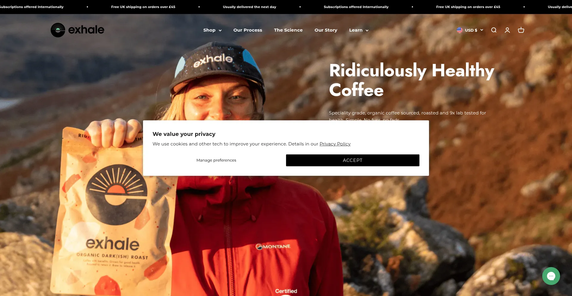 Exhalecoffee.com
