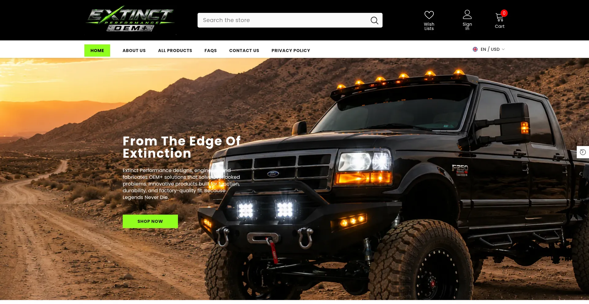 Extinctperformance.com