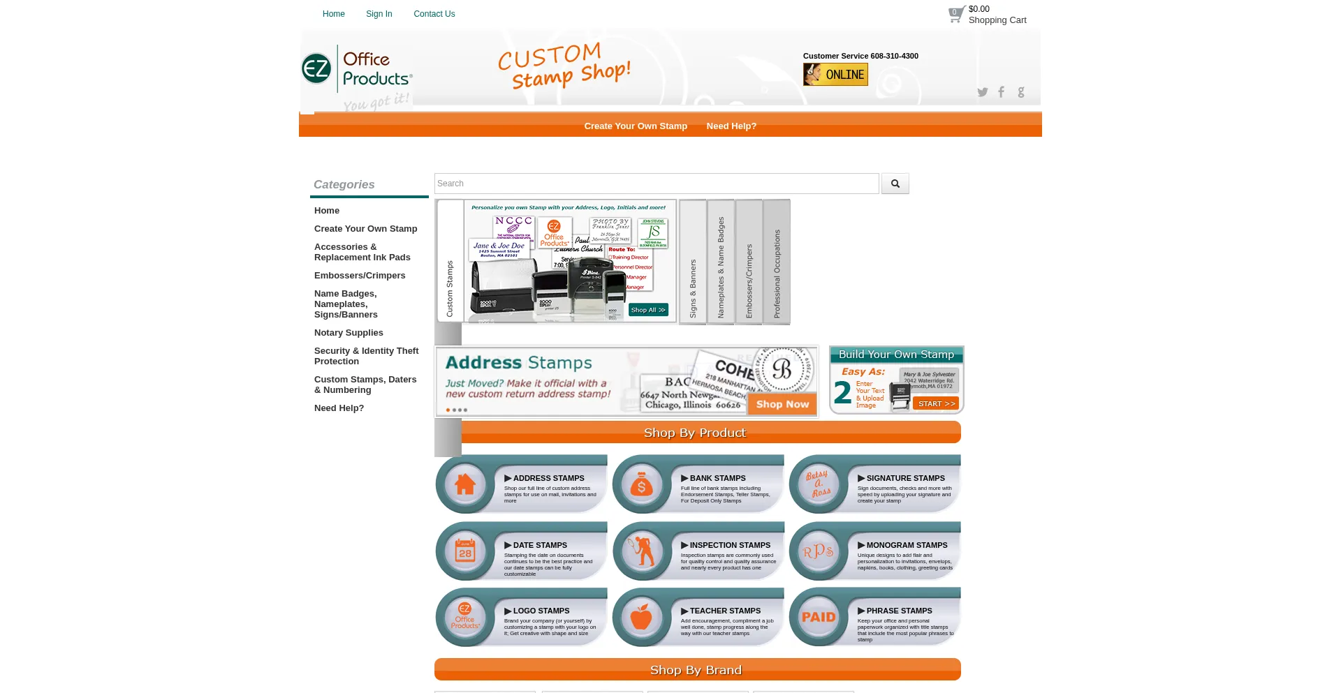 Ezcustomstamps.com