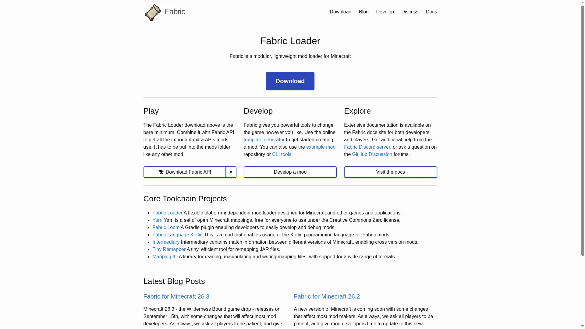 Fabricmc.net