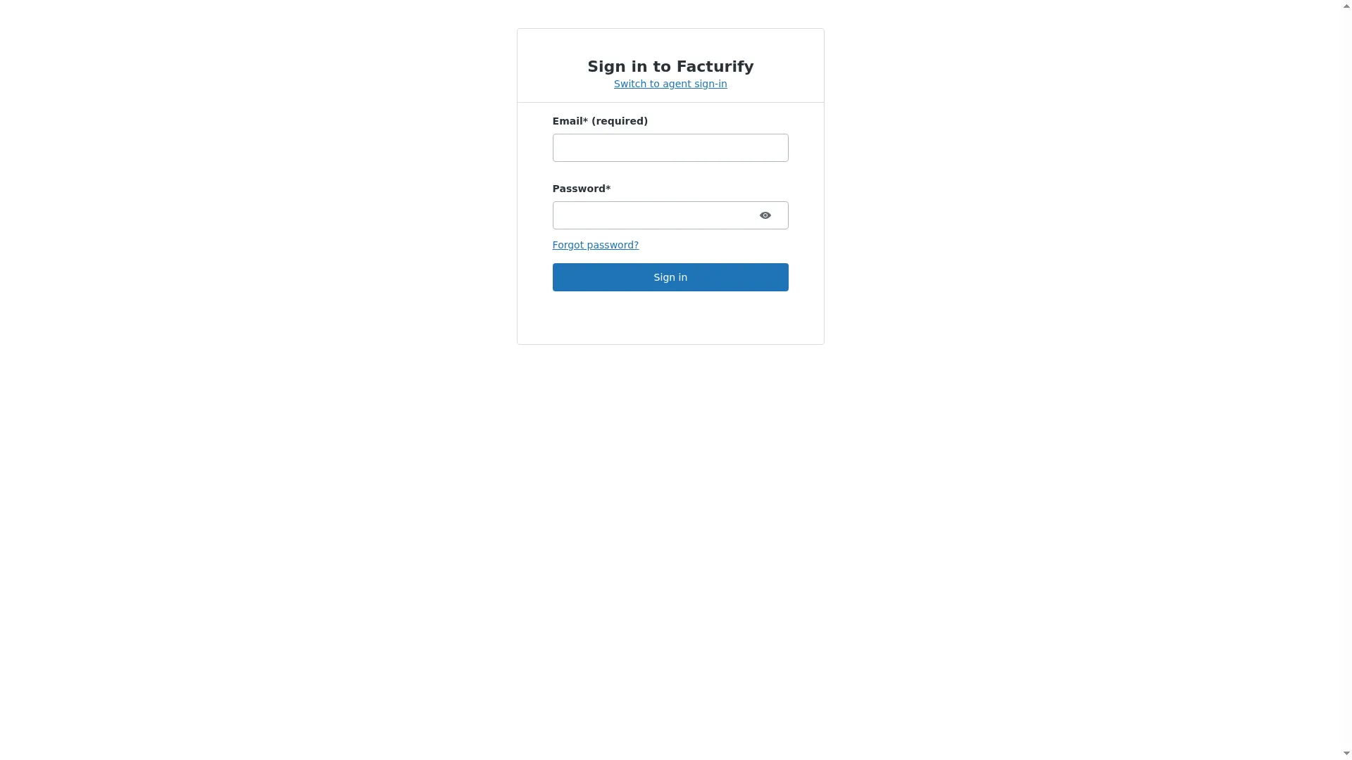 Facturify.zendesk.com