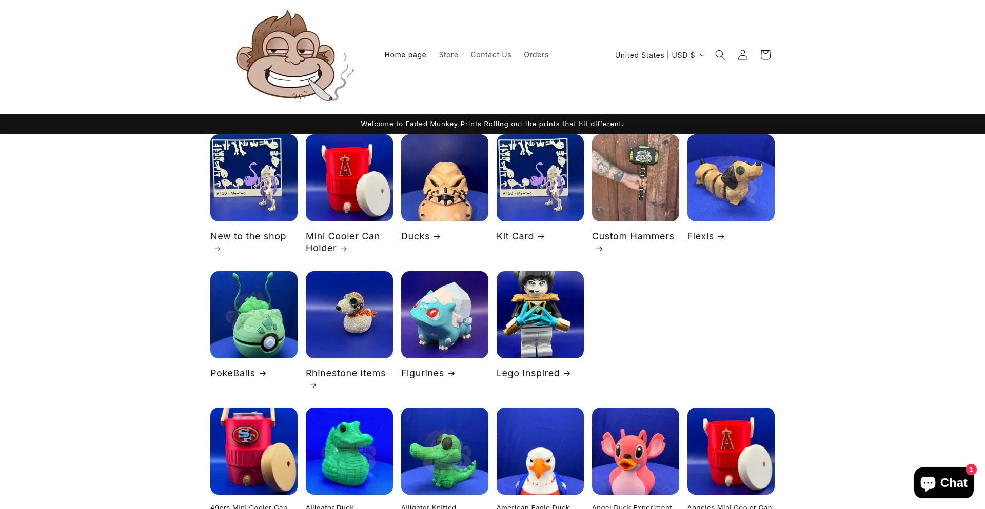 Fadedmunkeyprints.com