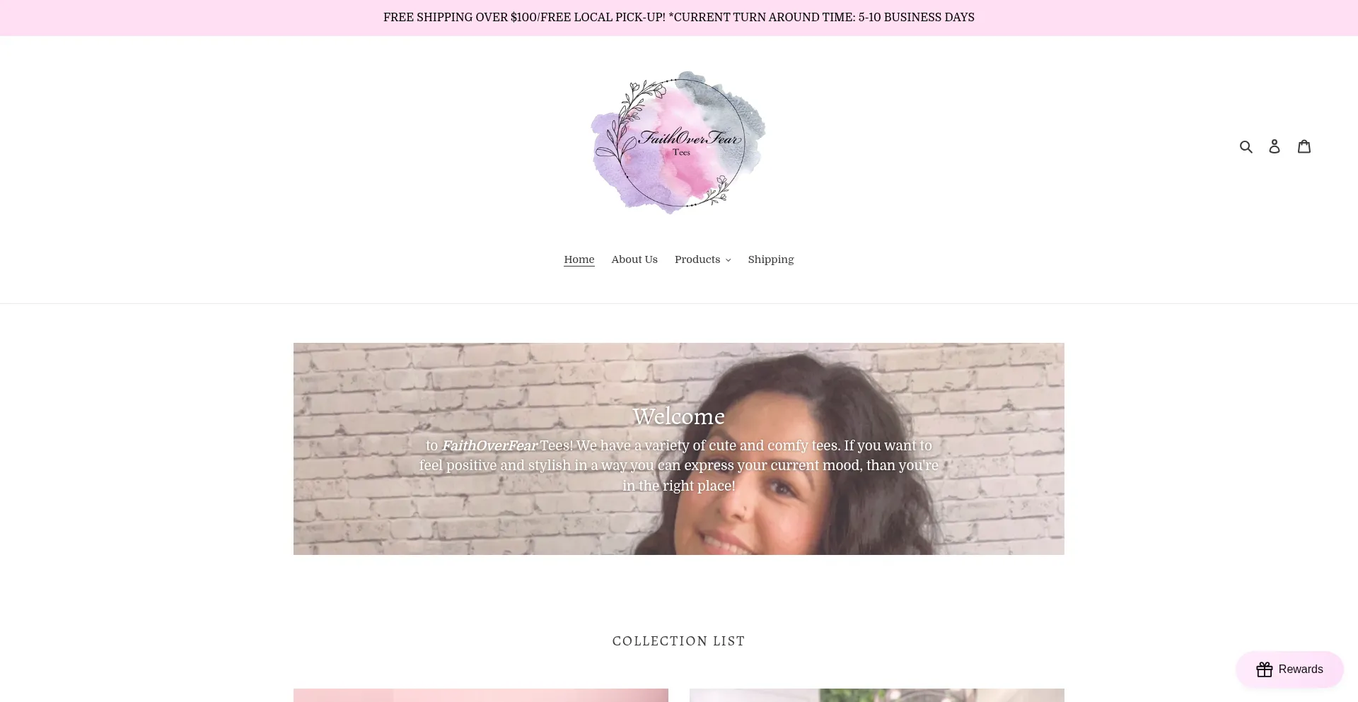Faithoverfeartees.com