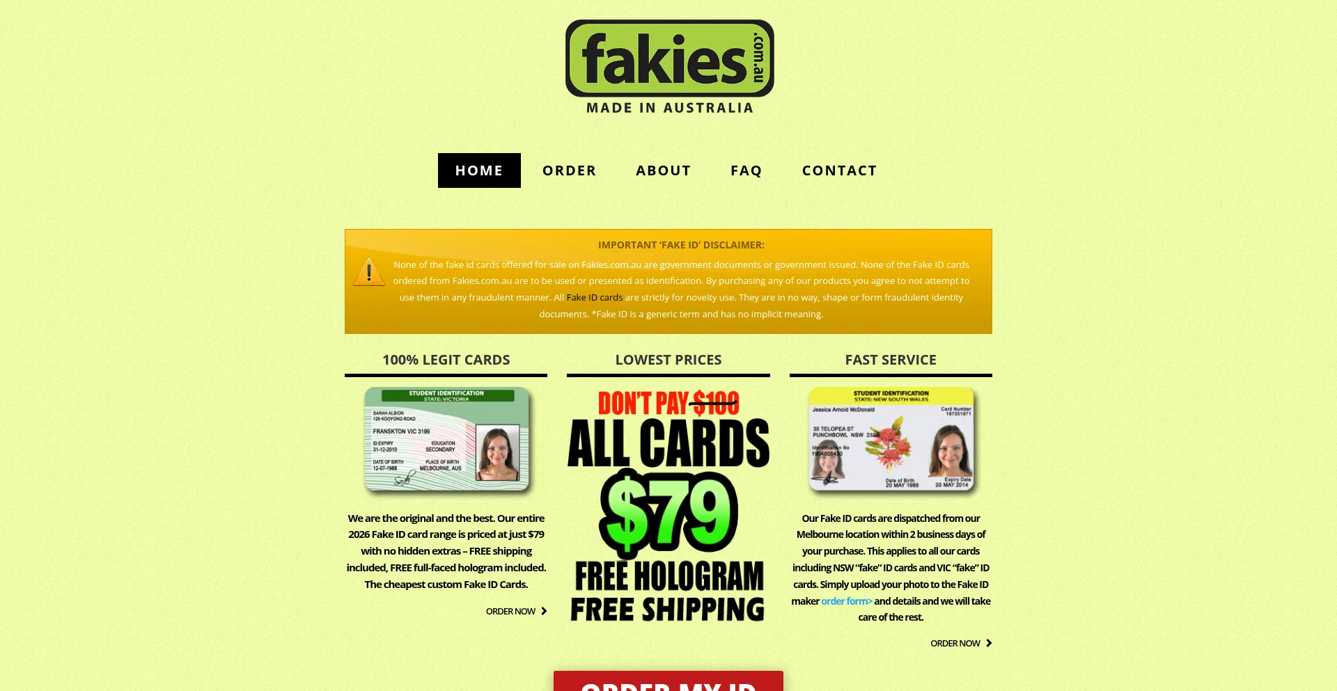 Fakies.com.au