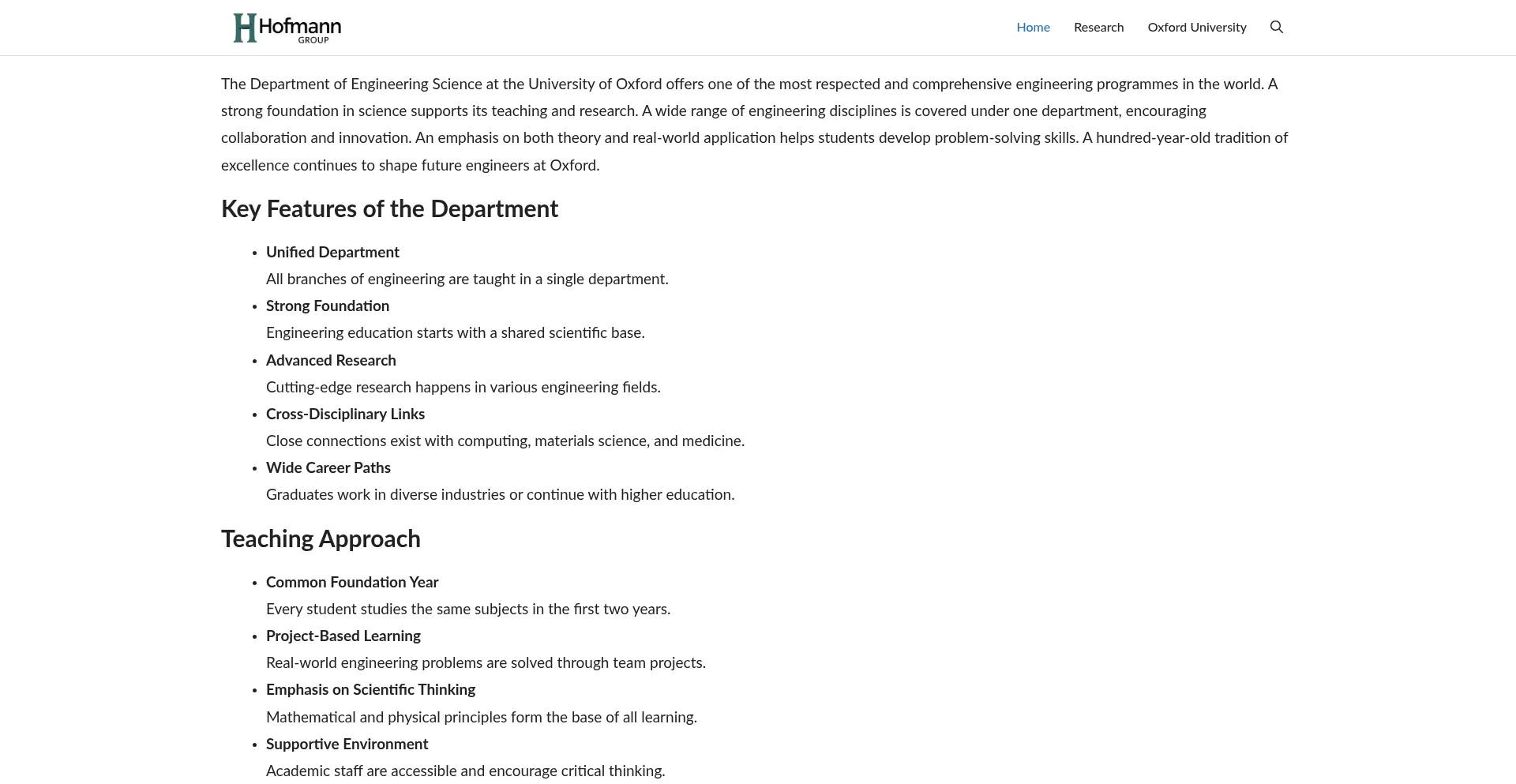 Website screenshot of Fameonline.org