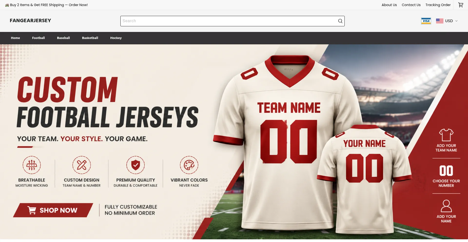 Fangearjersey.com