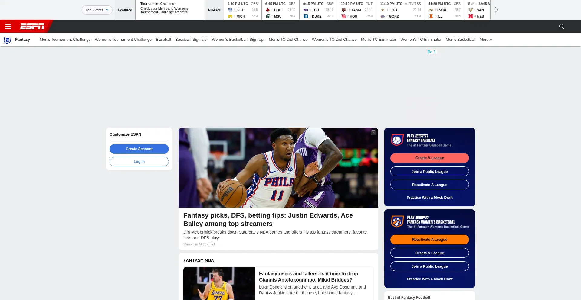 Fantasy.espn.com