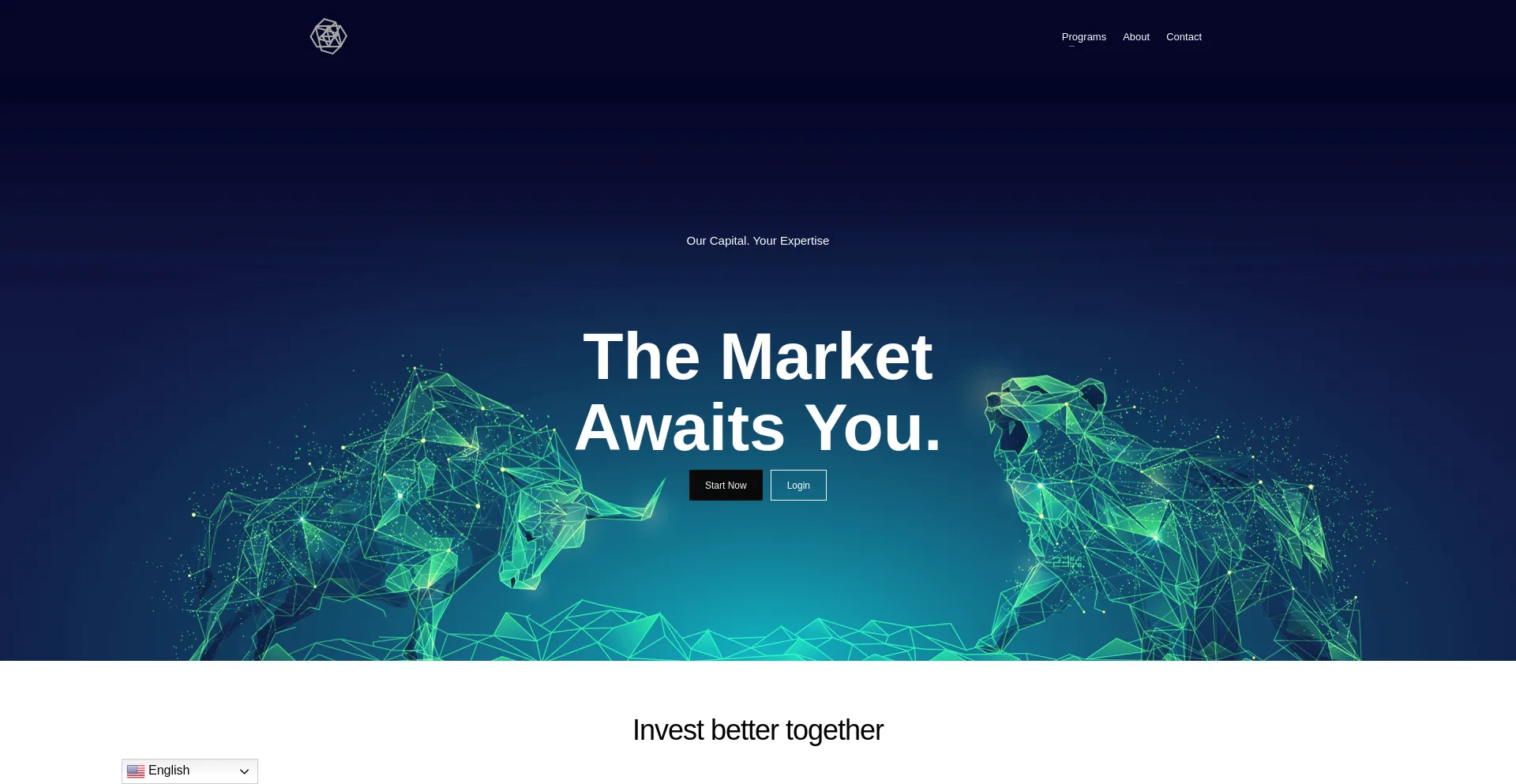 Website screenshot of Fantomfx.net