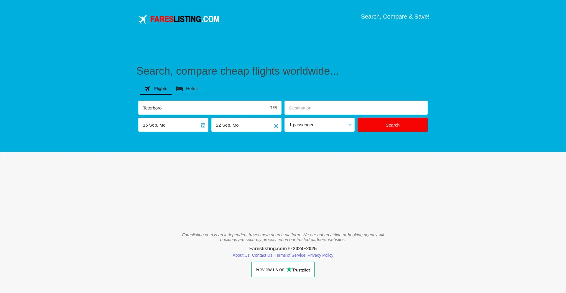 Fareslisting.com