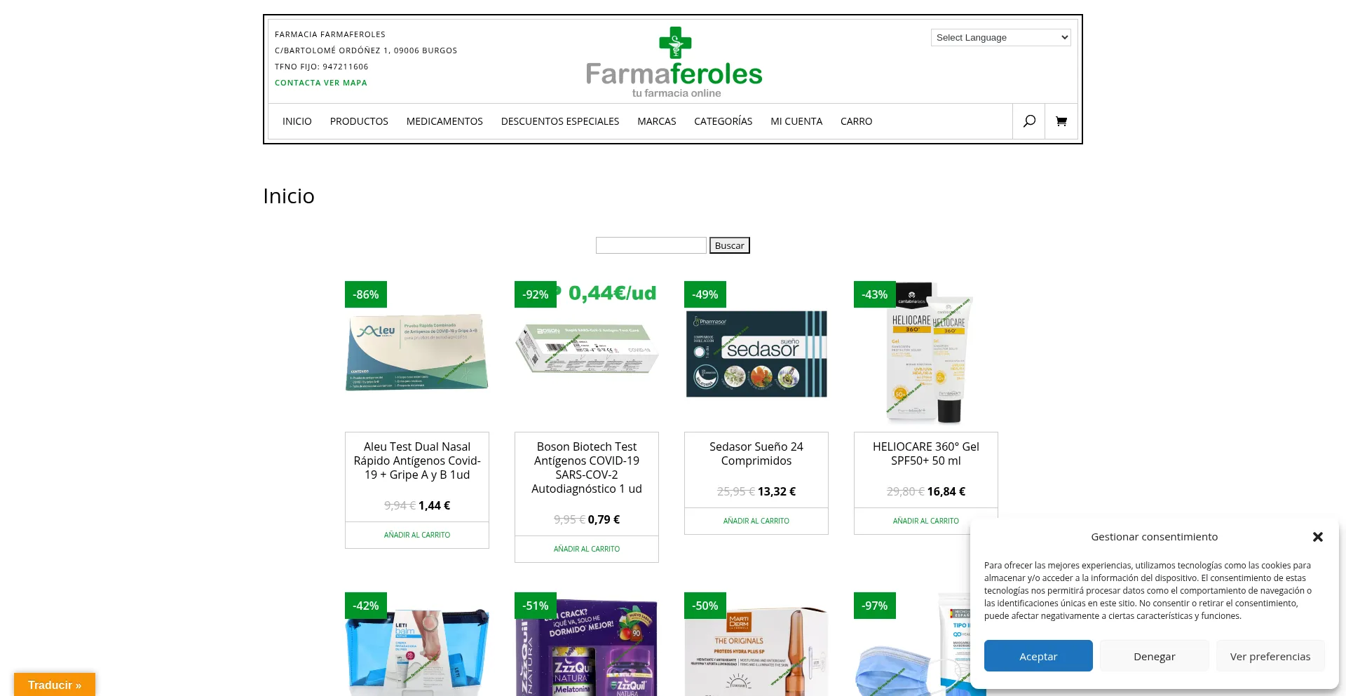 Farmaferoles.es