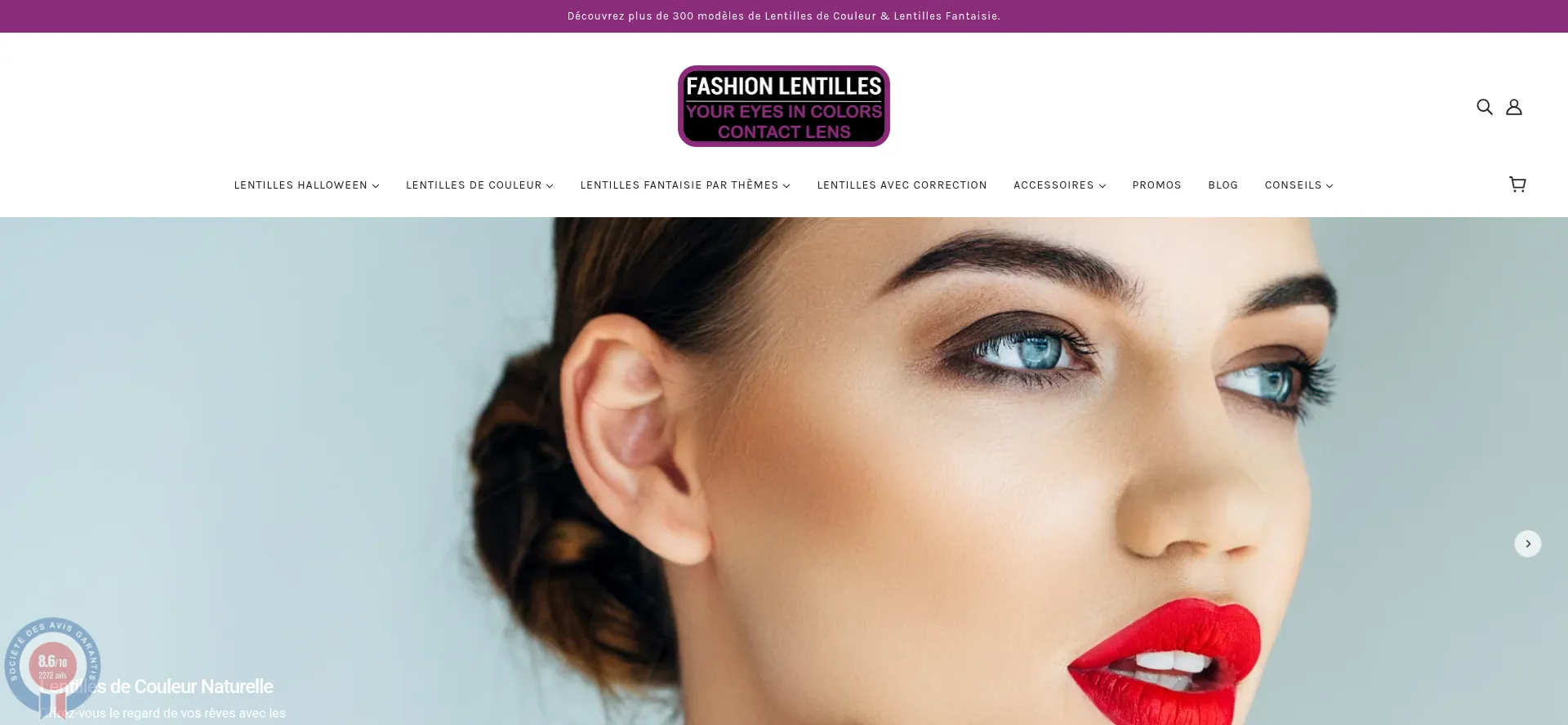 Fashionlentilles.com