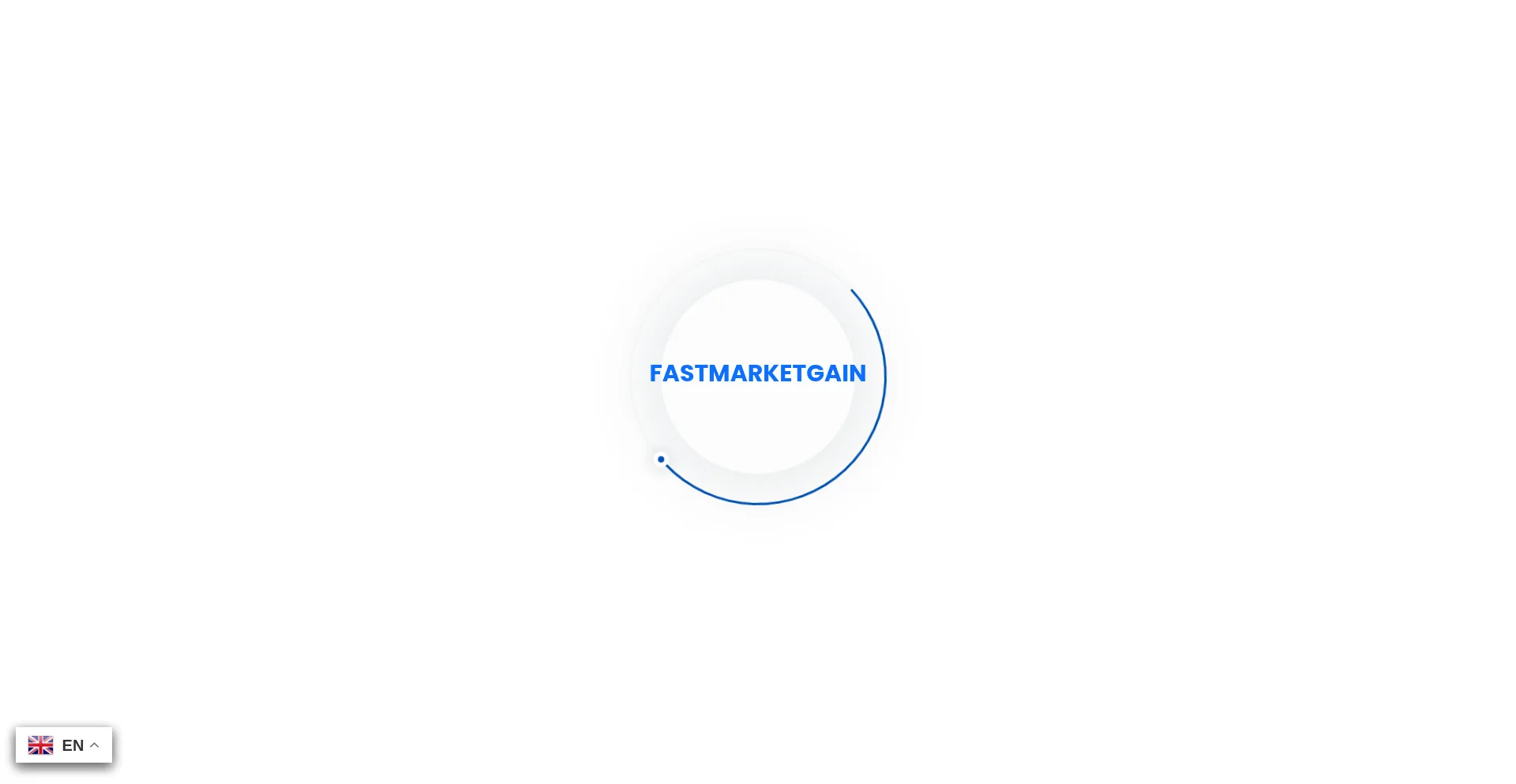 Website screenshot of Fastmarketgain.com