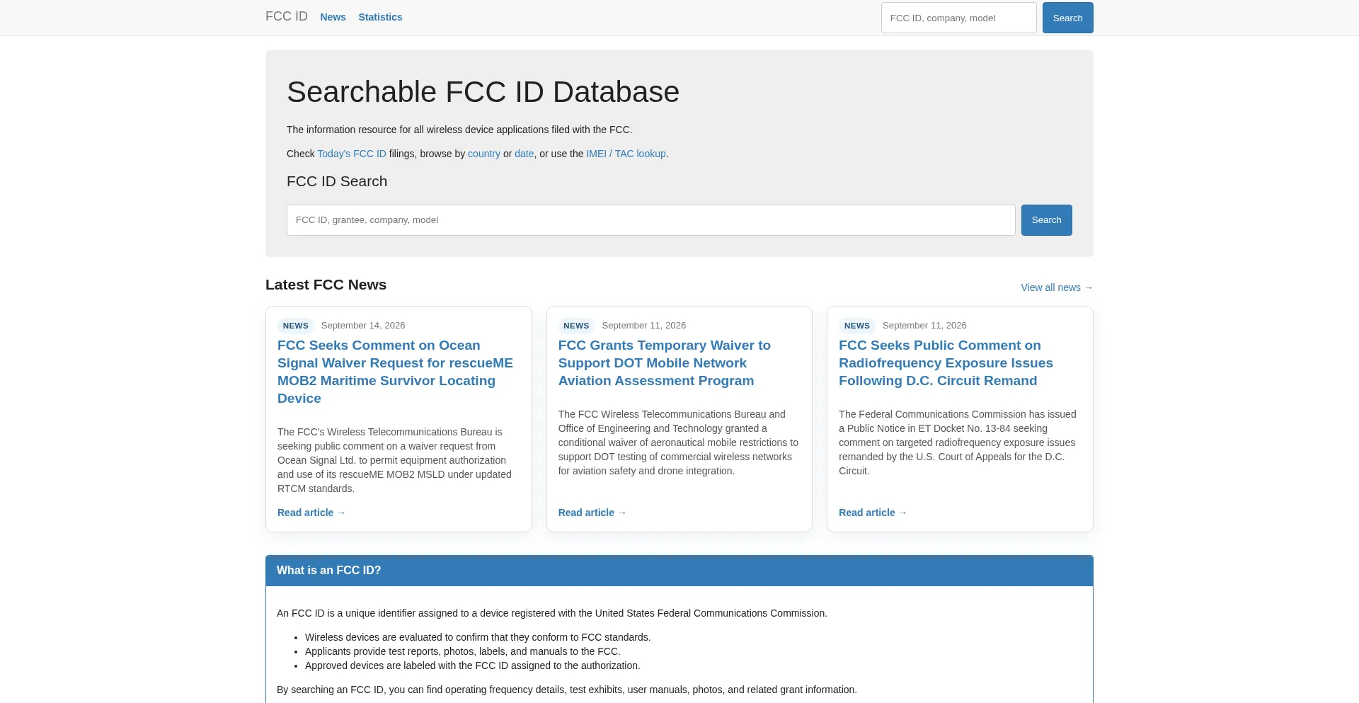 Fccid.io
