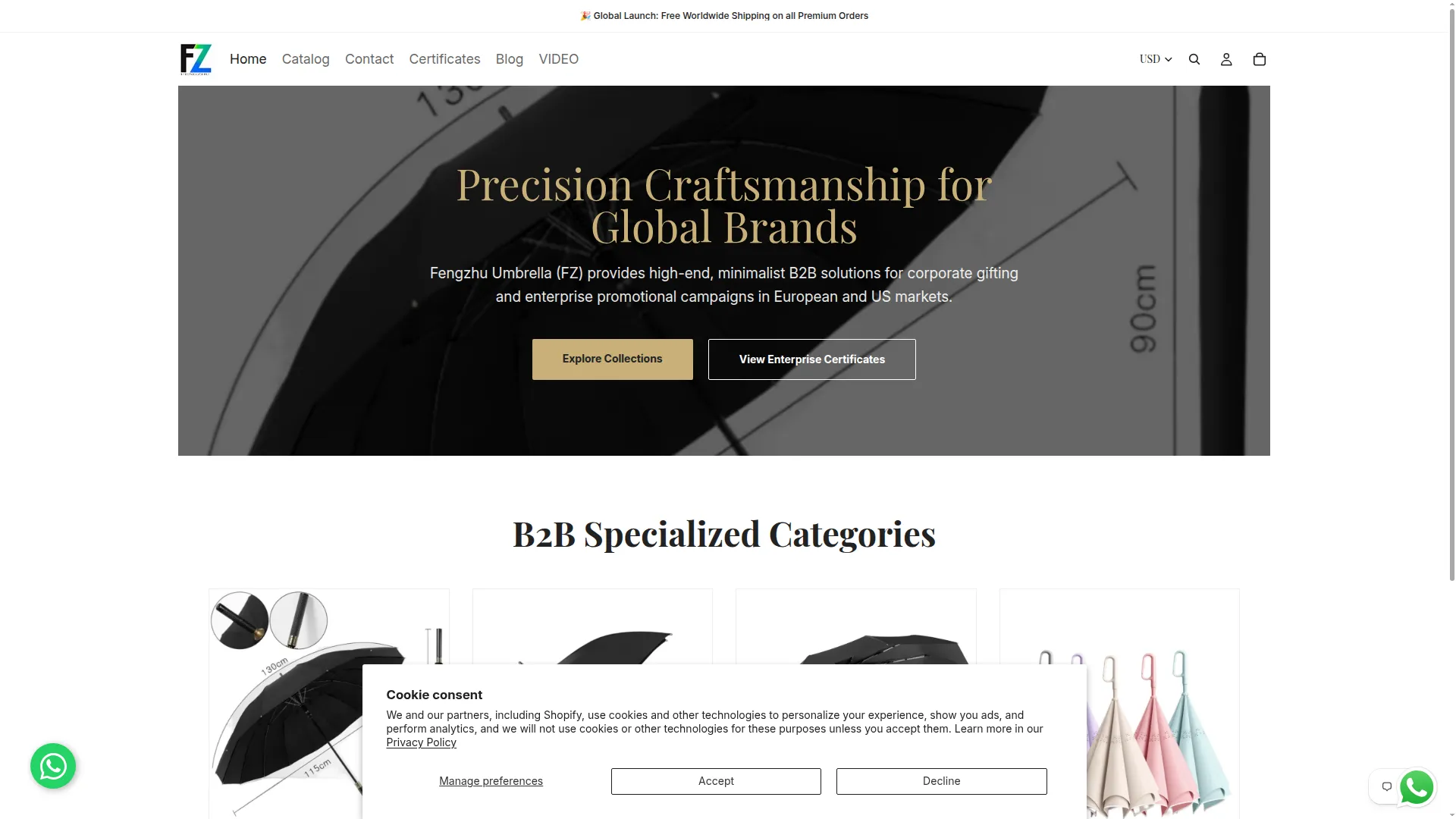 Fengzhuumbrella.com