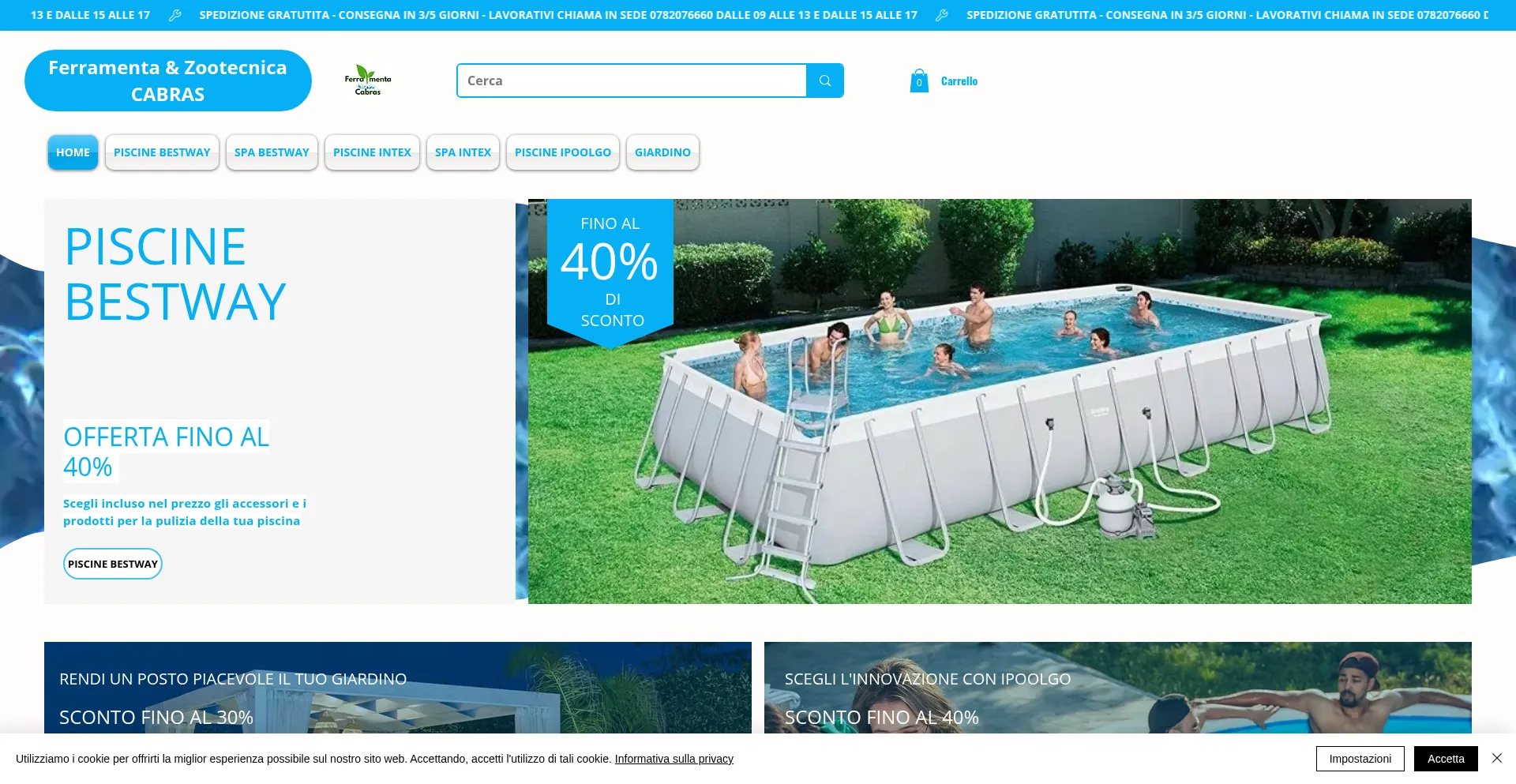 Website screenshot of Ferramentacabras.com