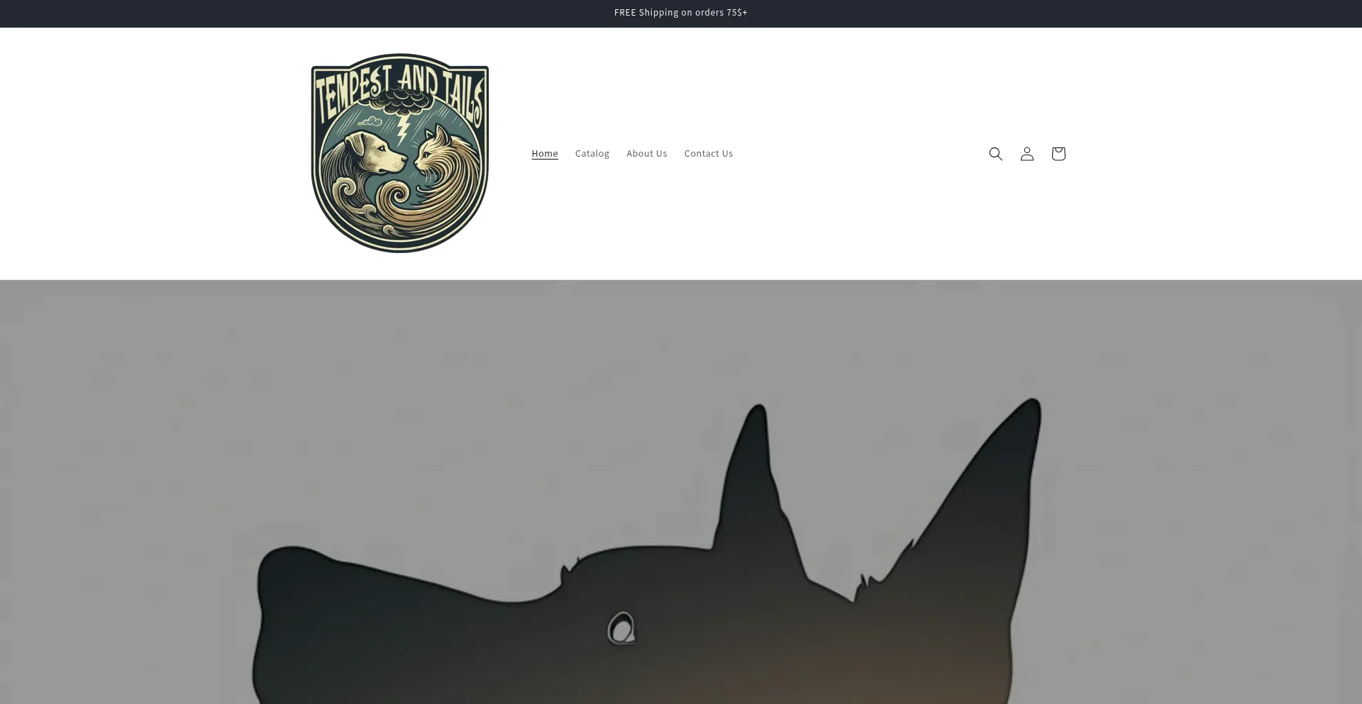 Website screenshot of Fetchthevibe.com