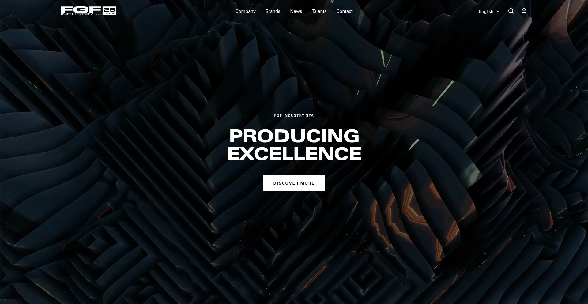 Website screenshot of Fgf-industry.com