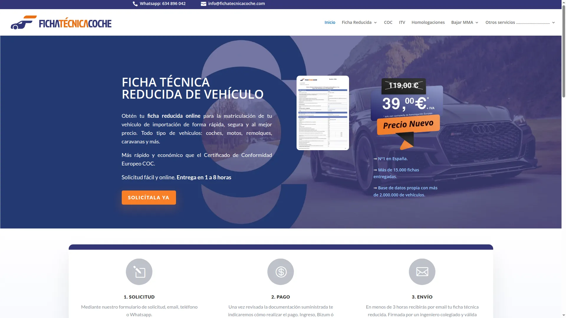 Fichatecnicacoche.com