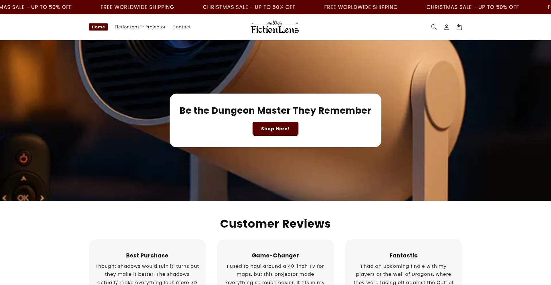 Fictionlens.store