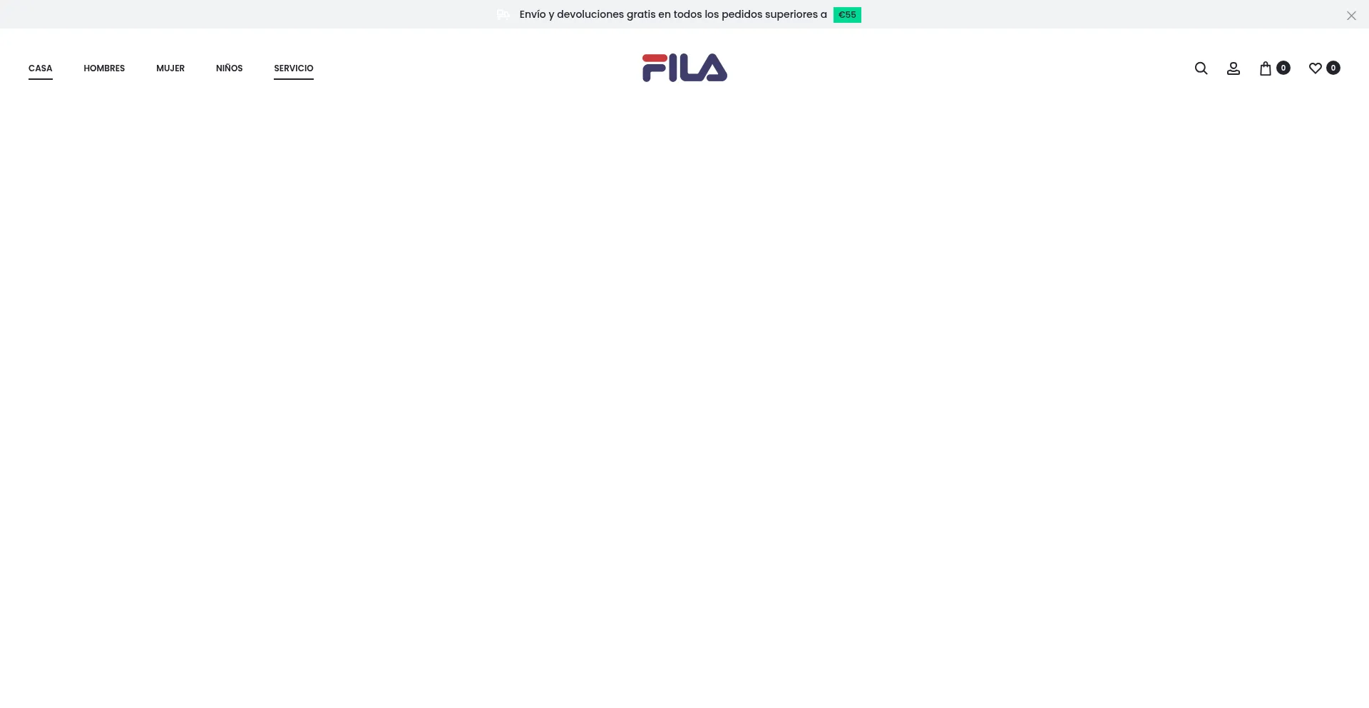Website screenshot of Filaes.es