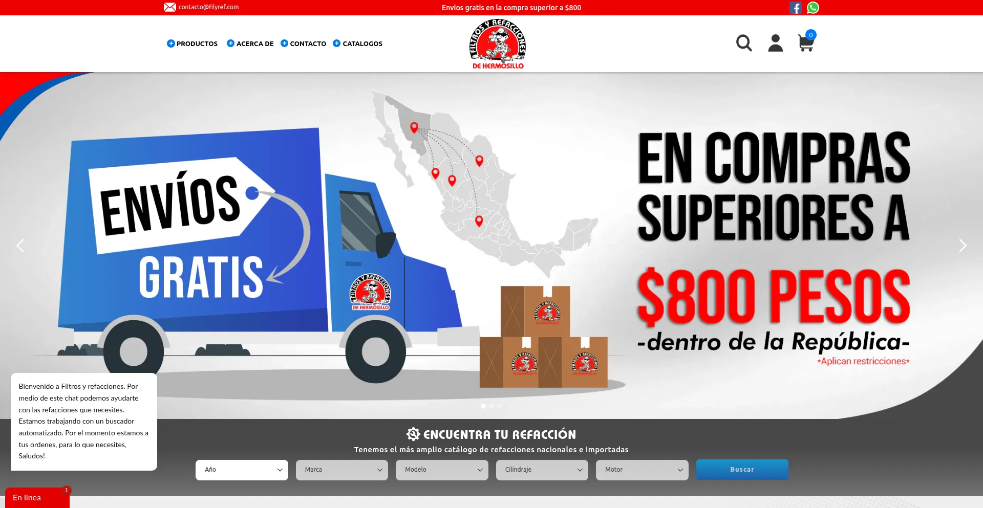 Filtrosyrefacciones.com.mx