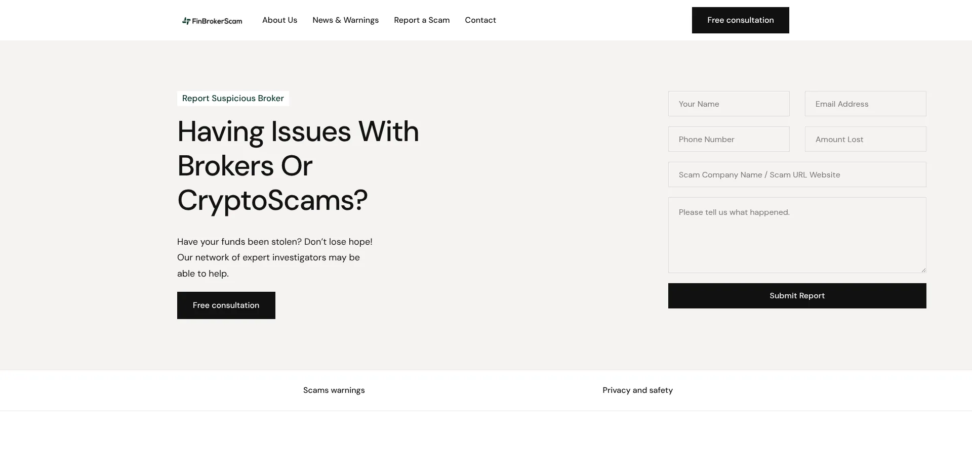 Finbrokerscam.com